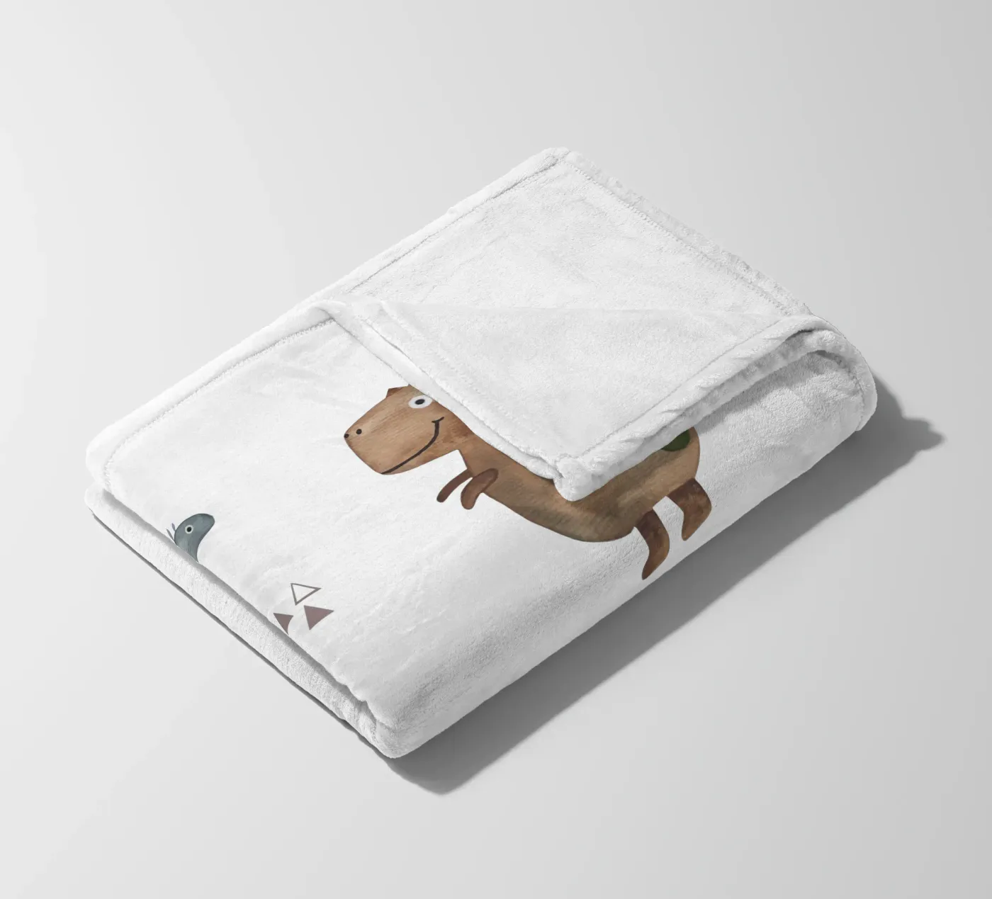 Dinos fleecedeken van Sabrina Ziegenhorn