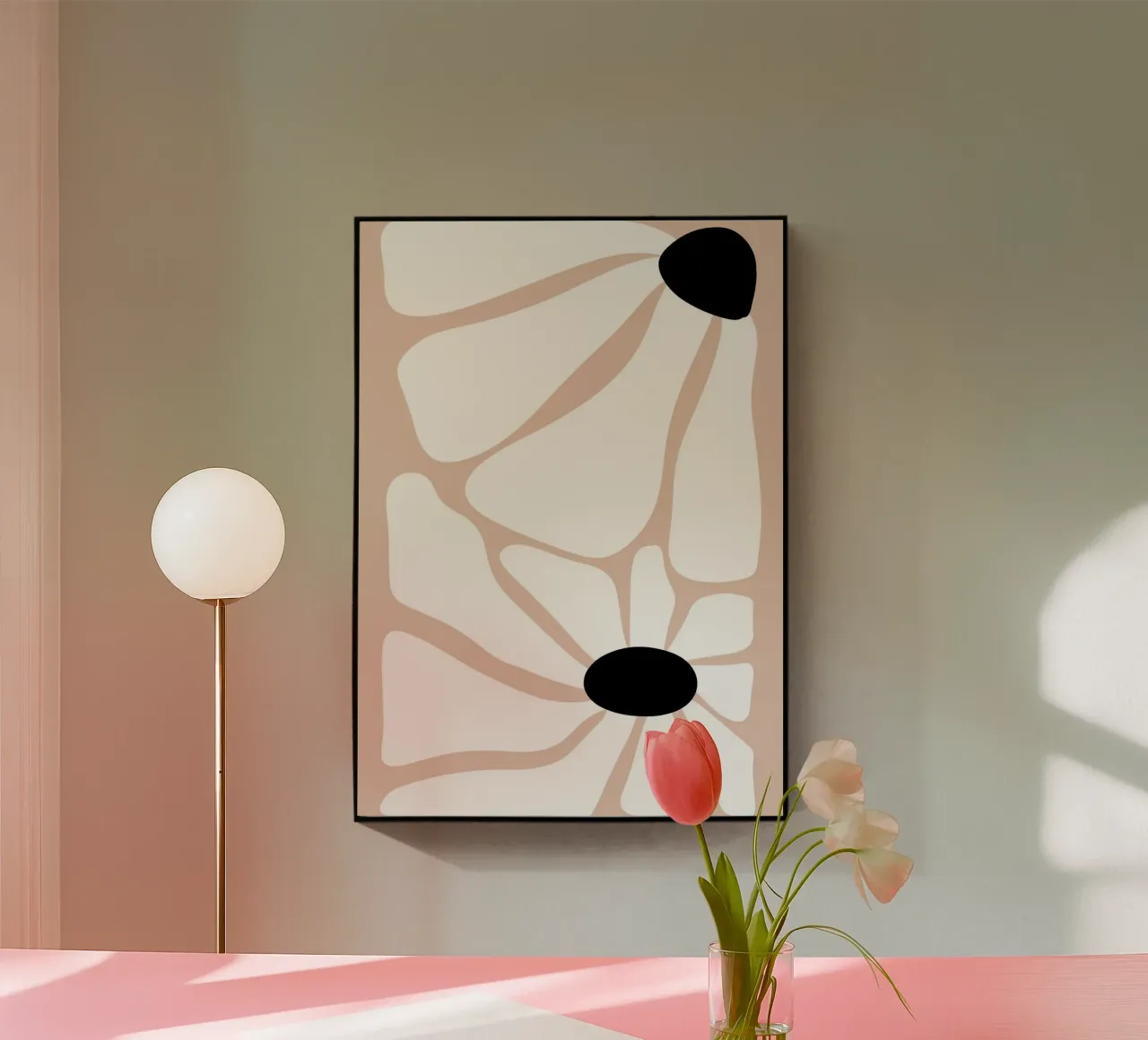 Abstract floral plexiglass da LisaArtes