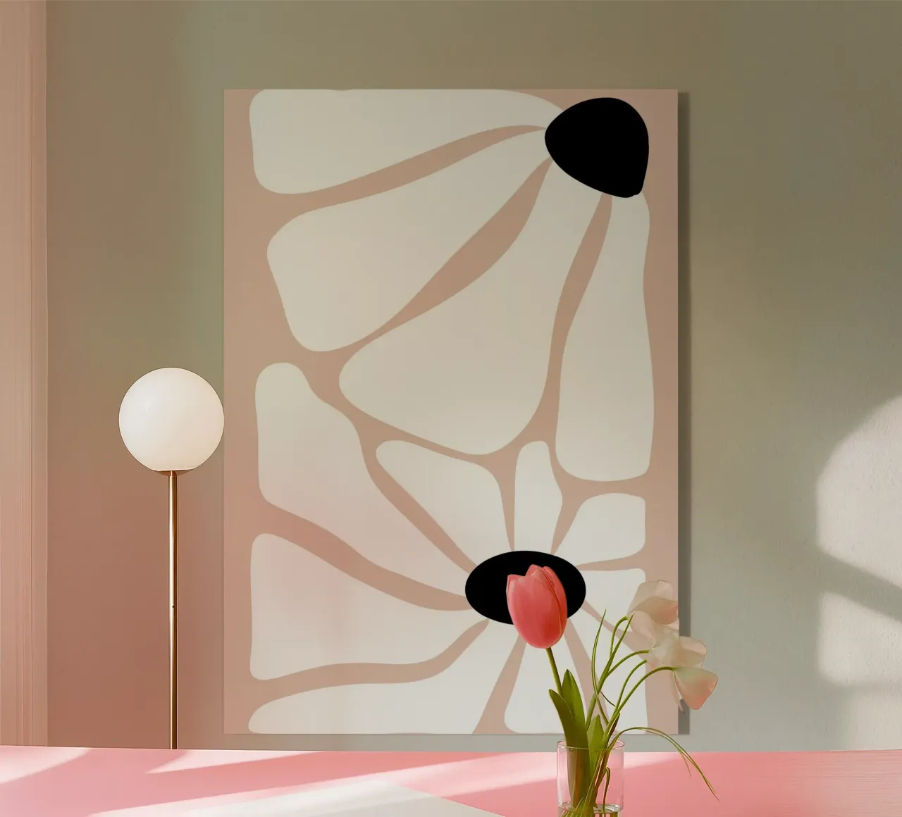 Abstract floral plexiglass da LisaArtes