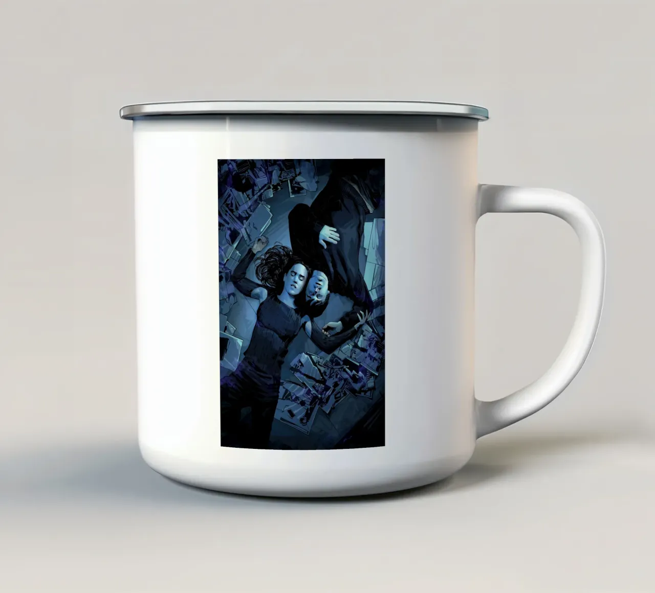 Requiem For A Dream tazza in smalto da nabakumov