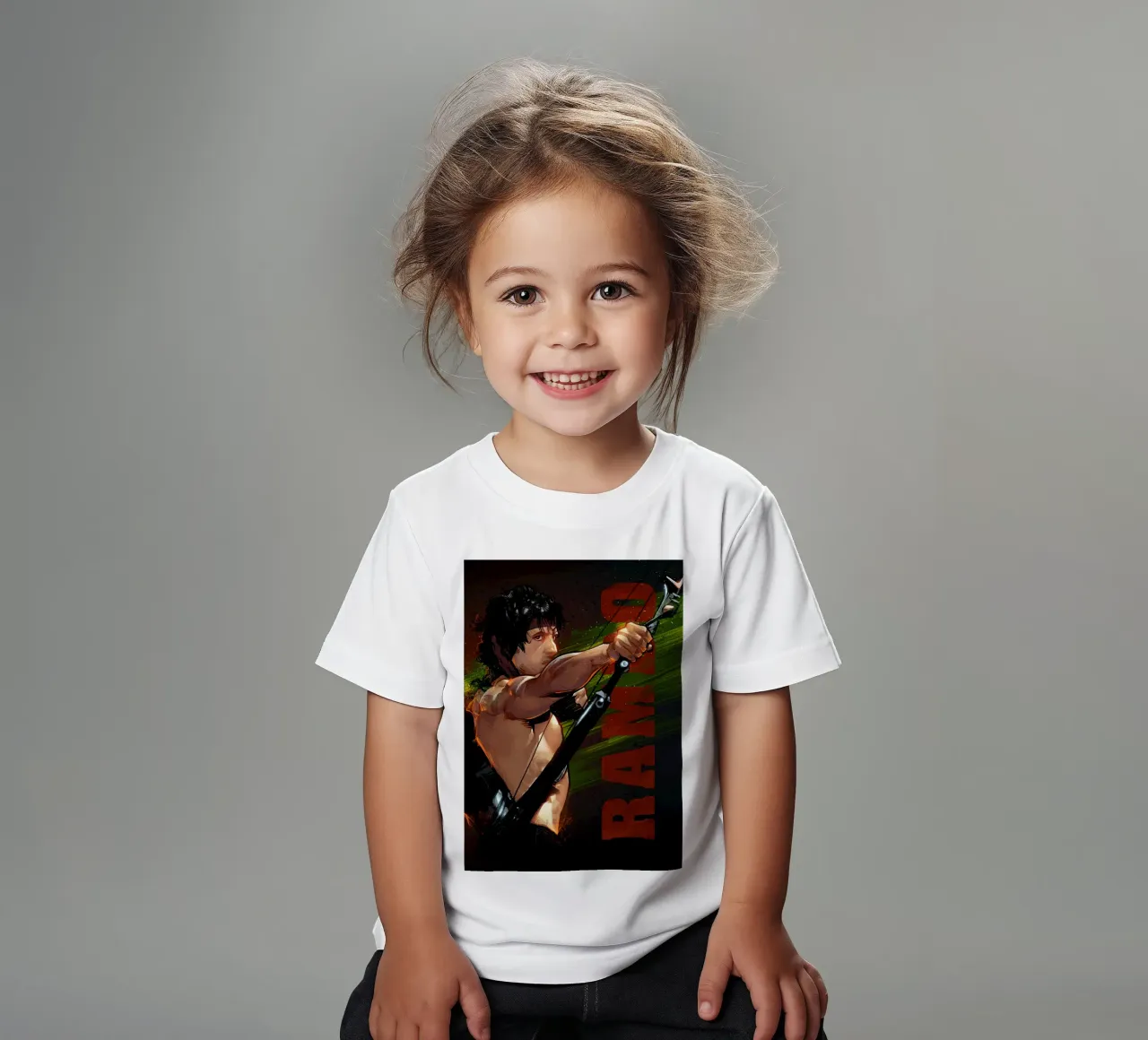 Rambo t-shirt bambini da nabakumov