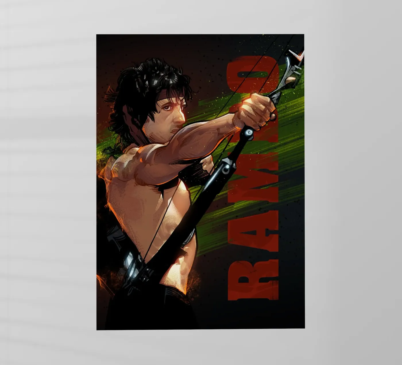 Rambo pellicola backlit da nabakumov