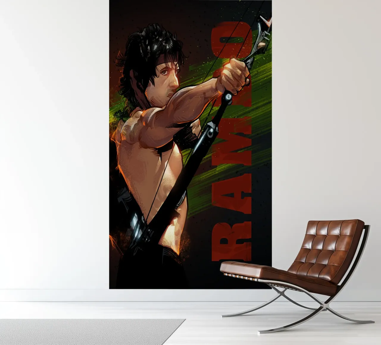 Rambo fotobehang van nabakumov