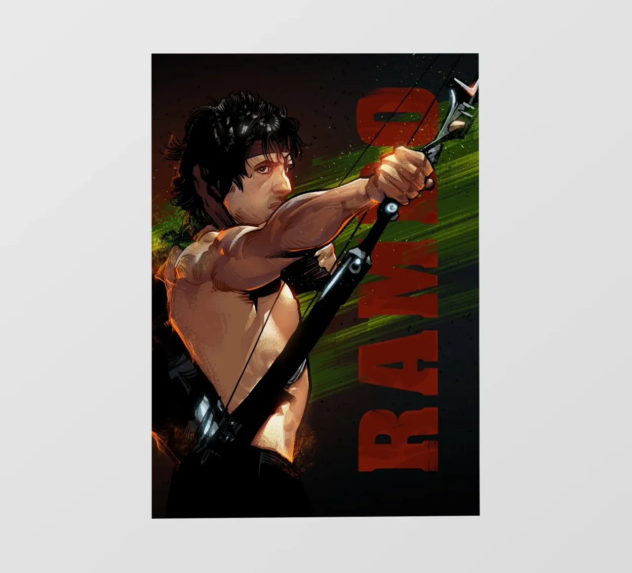 Rambo fotobehang van nabakumov