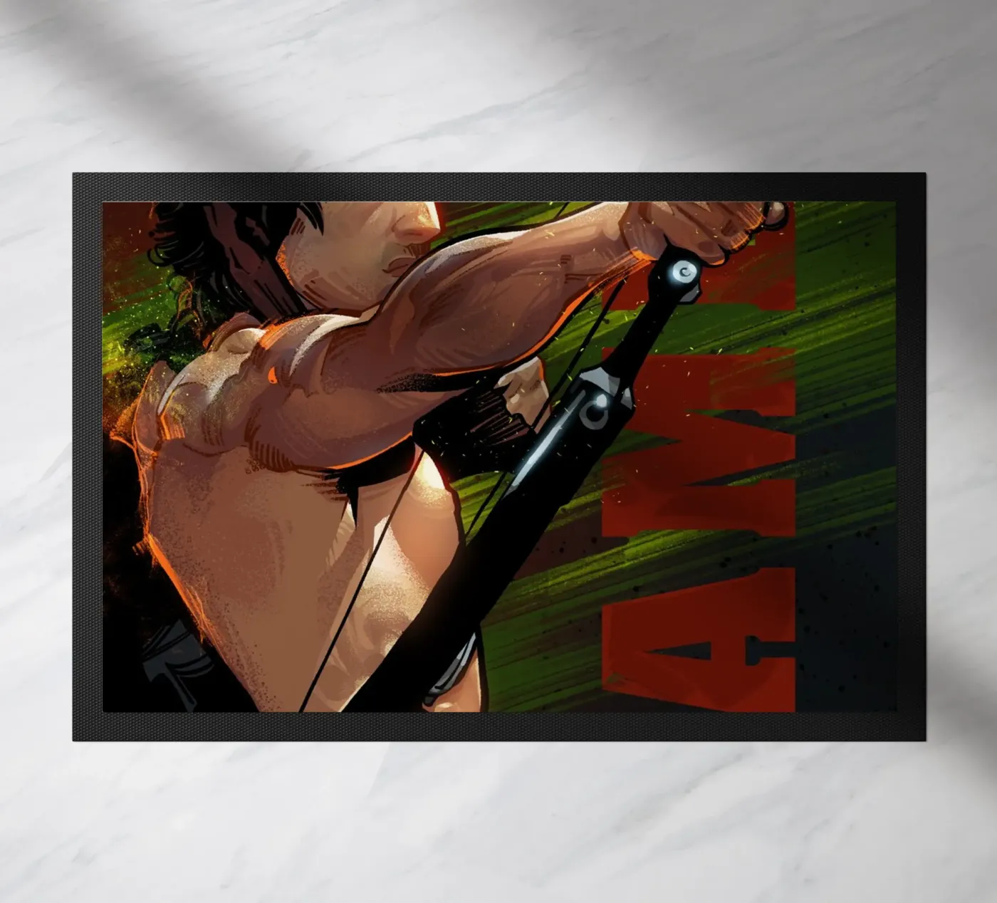 Rambo doormat by nabakumov