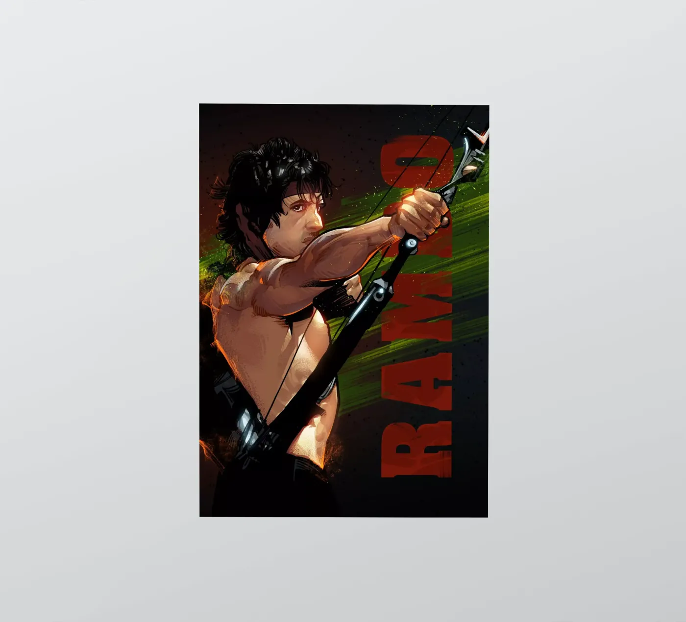 Rambo sticker van nabakumov
