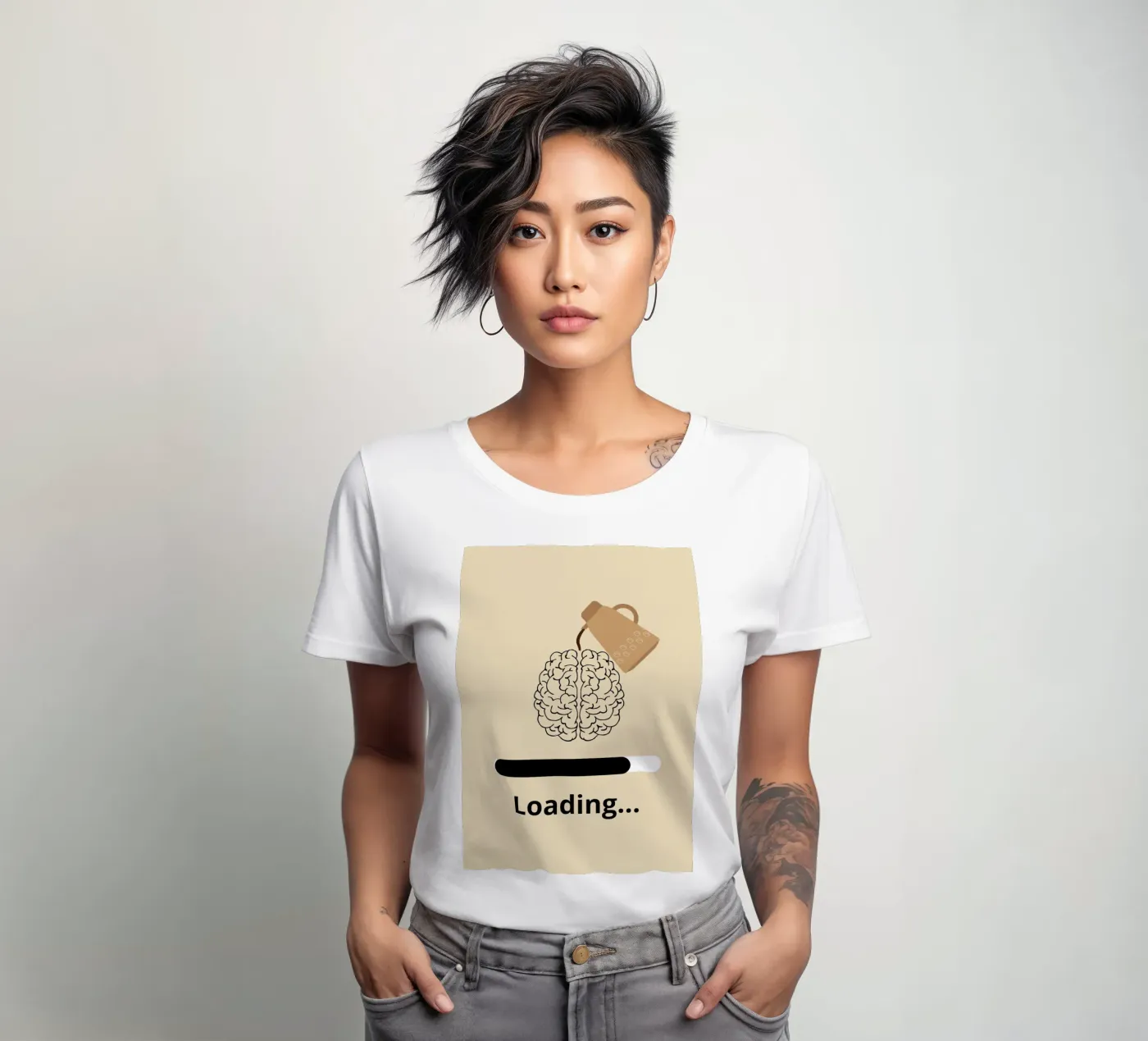 Loading dames t-shirt getailleerd van LisaArtes