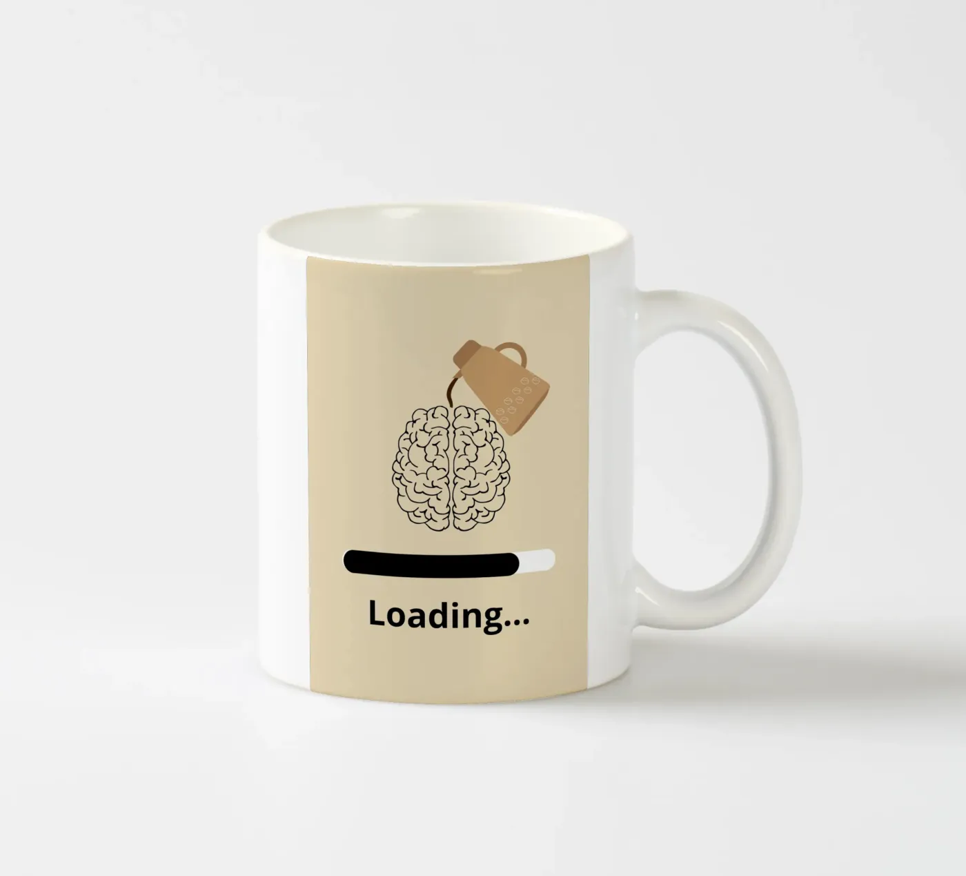 Loading ceramic mug by LisaArtes