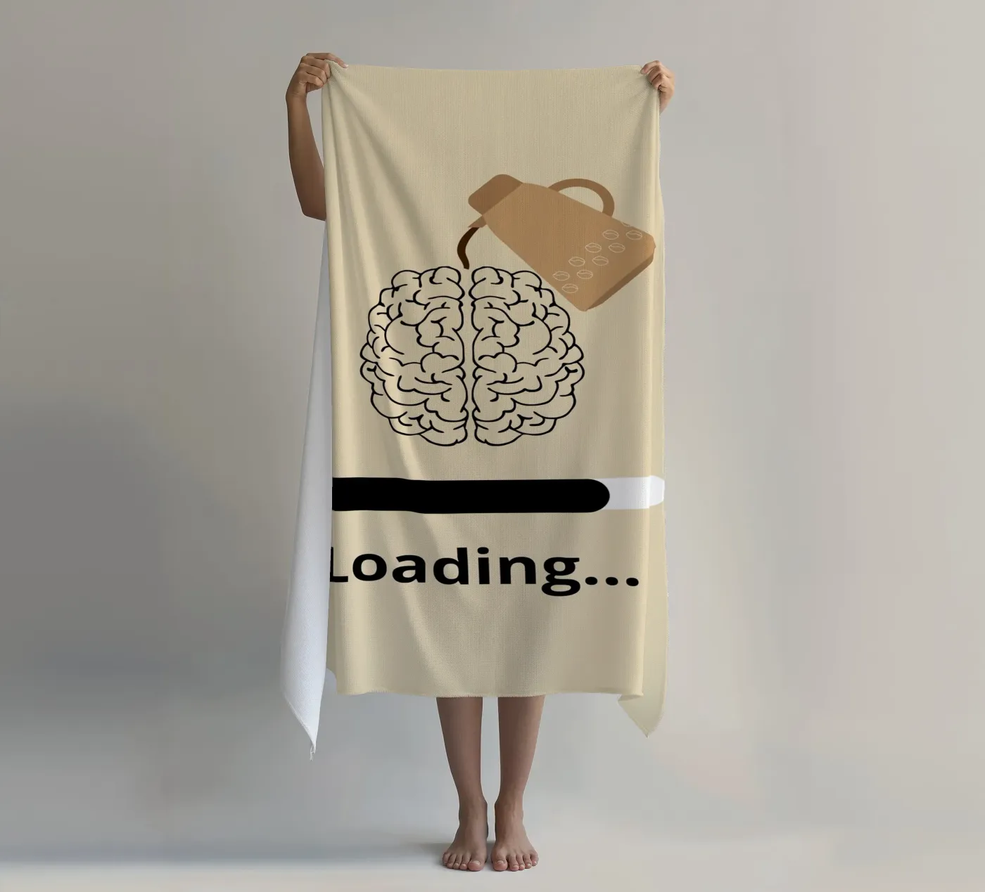 Loading beach towel by LisaArtes