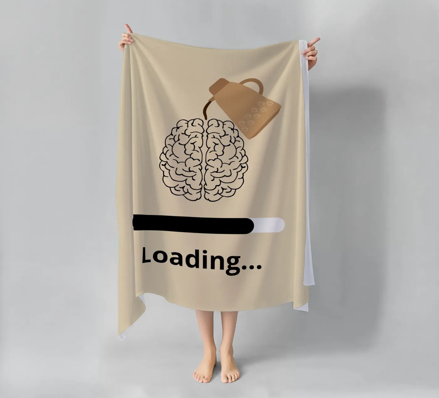 Loading beach towel by LisaArtes