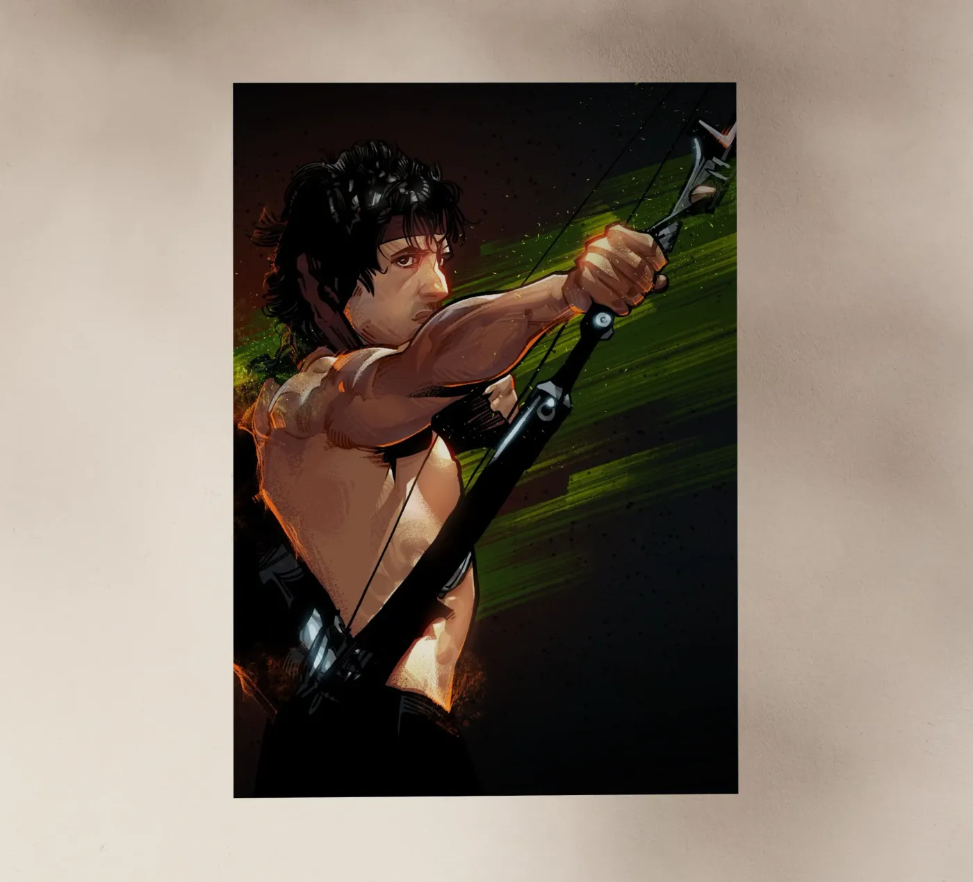 Rambo pellicola backlit da nabakumov