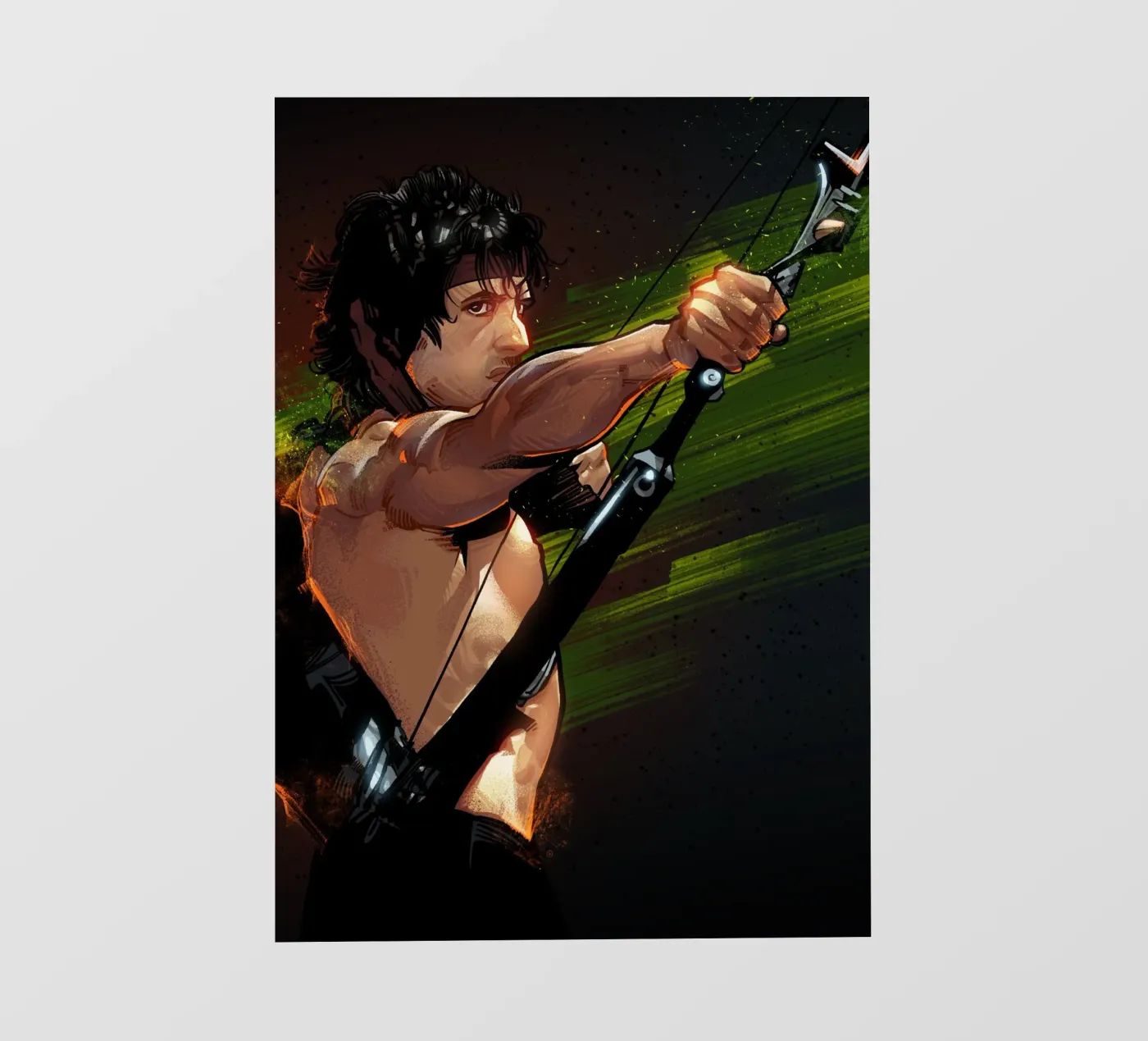 Rambo pellicola backlit da nabakumov