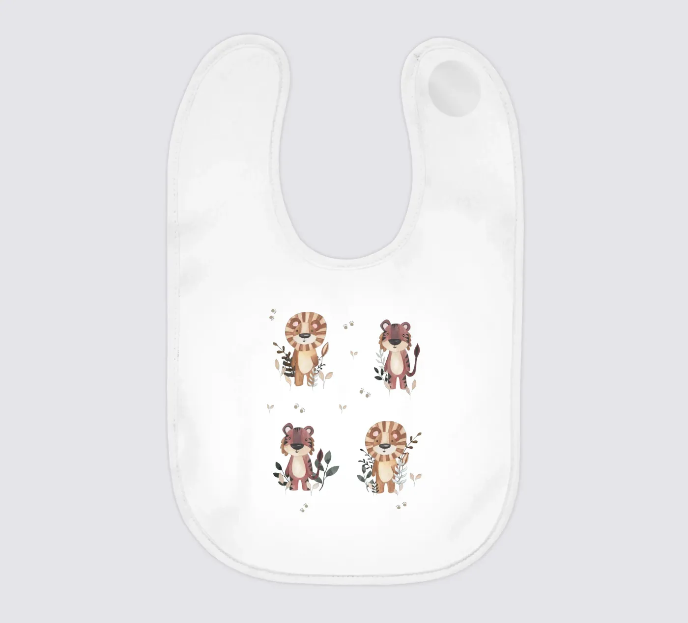 Tiger & Lion bavaglino da Sabrina Ziegenhorn