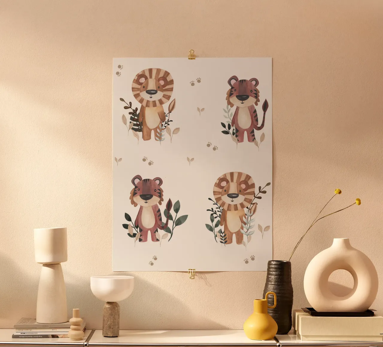 Tigre e Leone poster da Sabrina Ziegenhorn