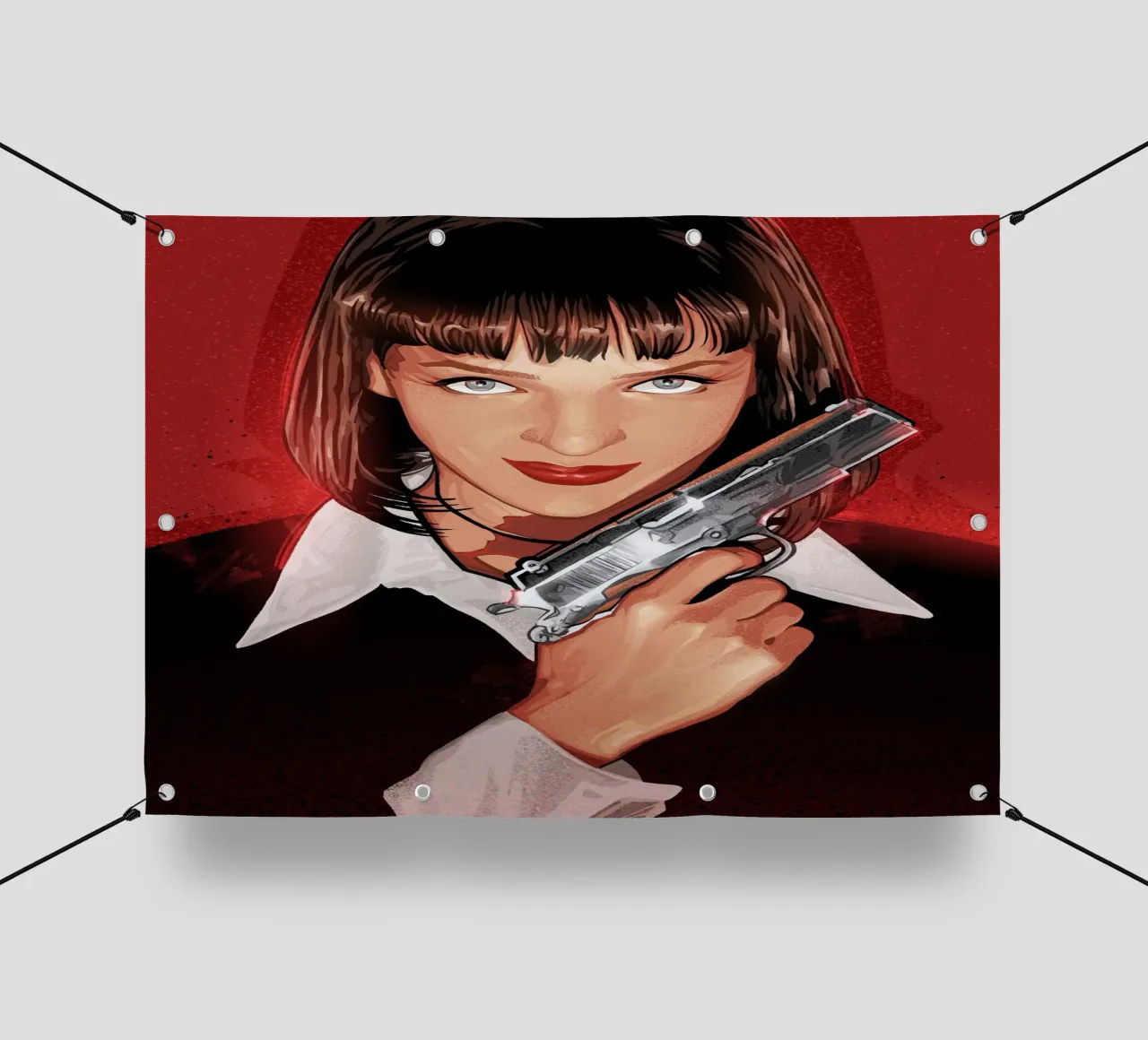 Mia with gun telo in pvc da nabakumov
