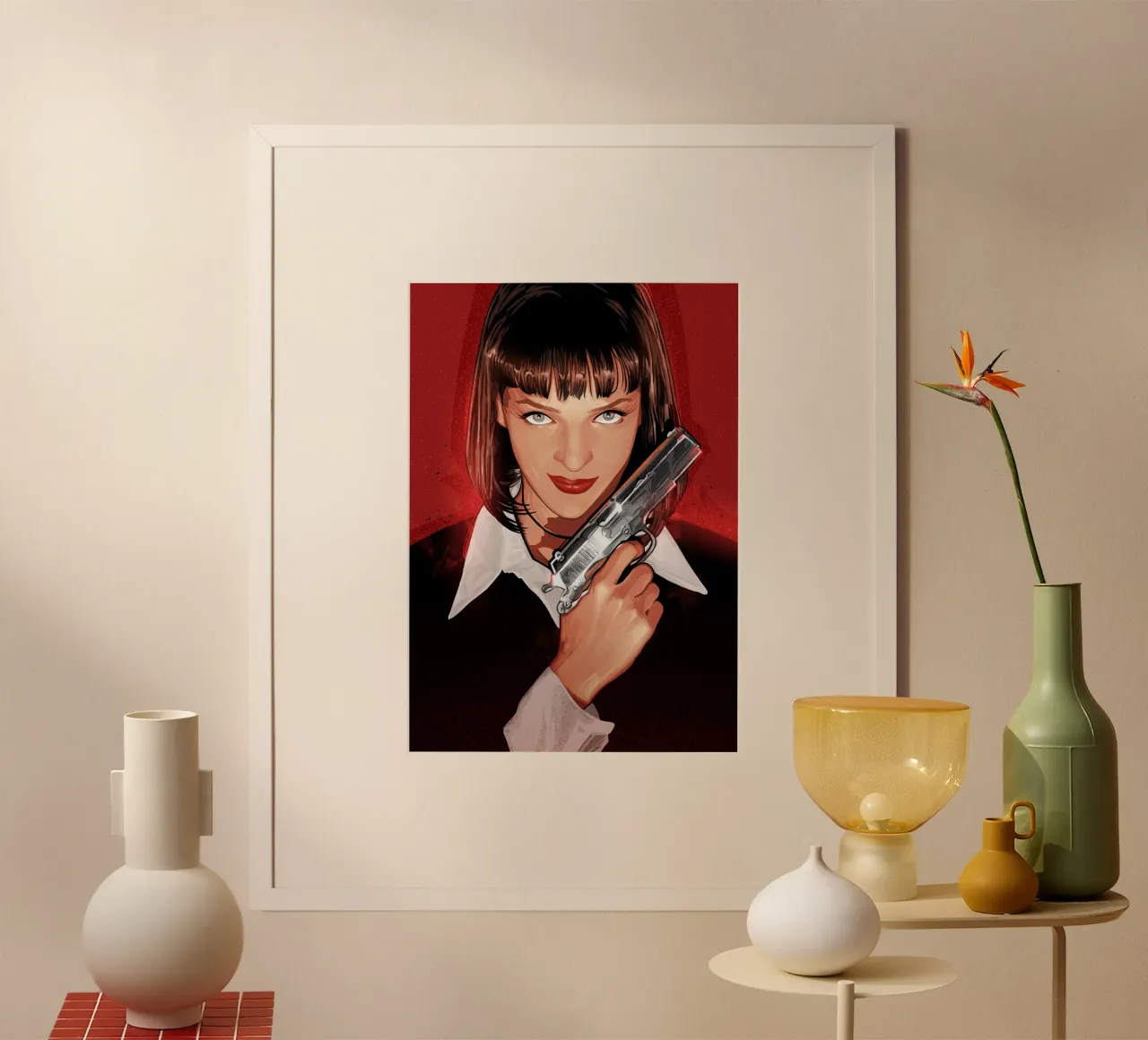 Mia with gun carta hahnemühle da nabakumov