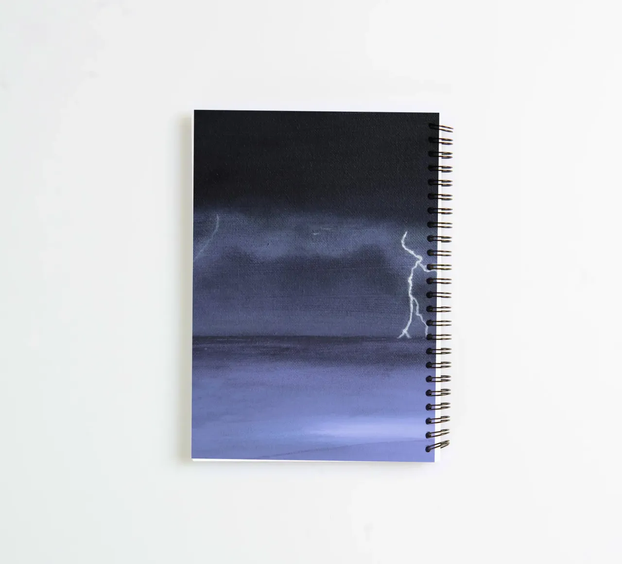 Lightning spiral notebook by Teresa André