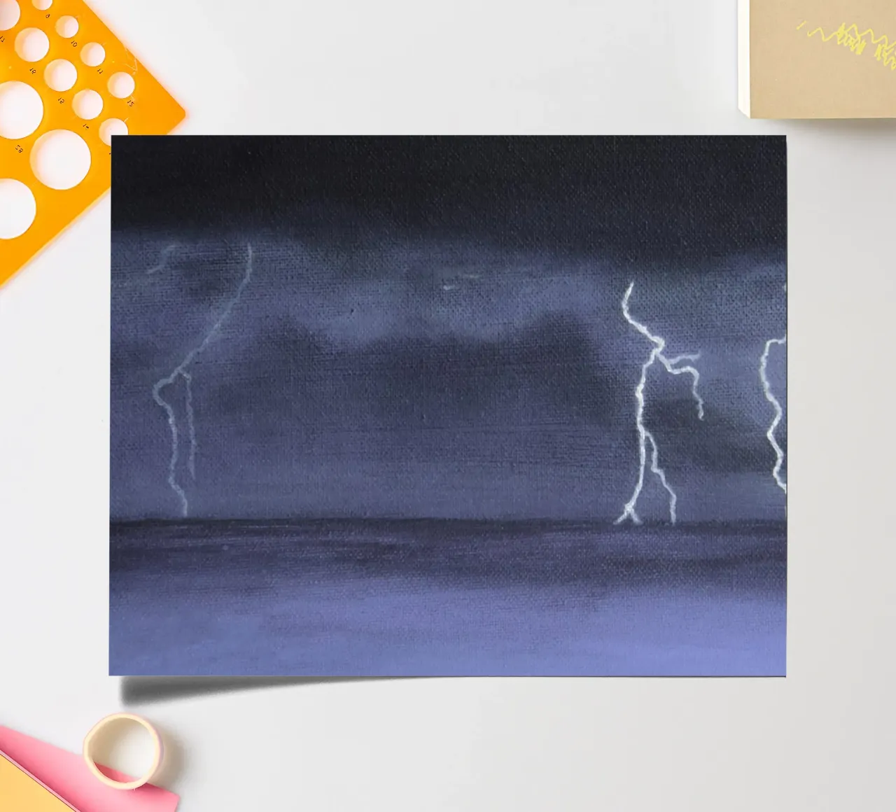 Lightning sticker sheet by Teresa André