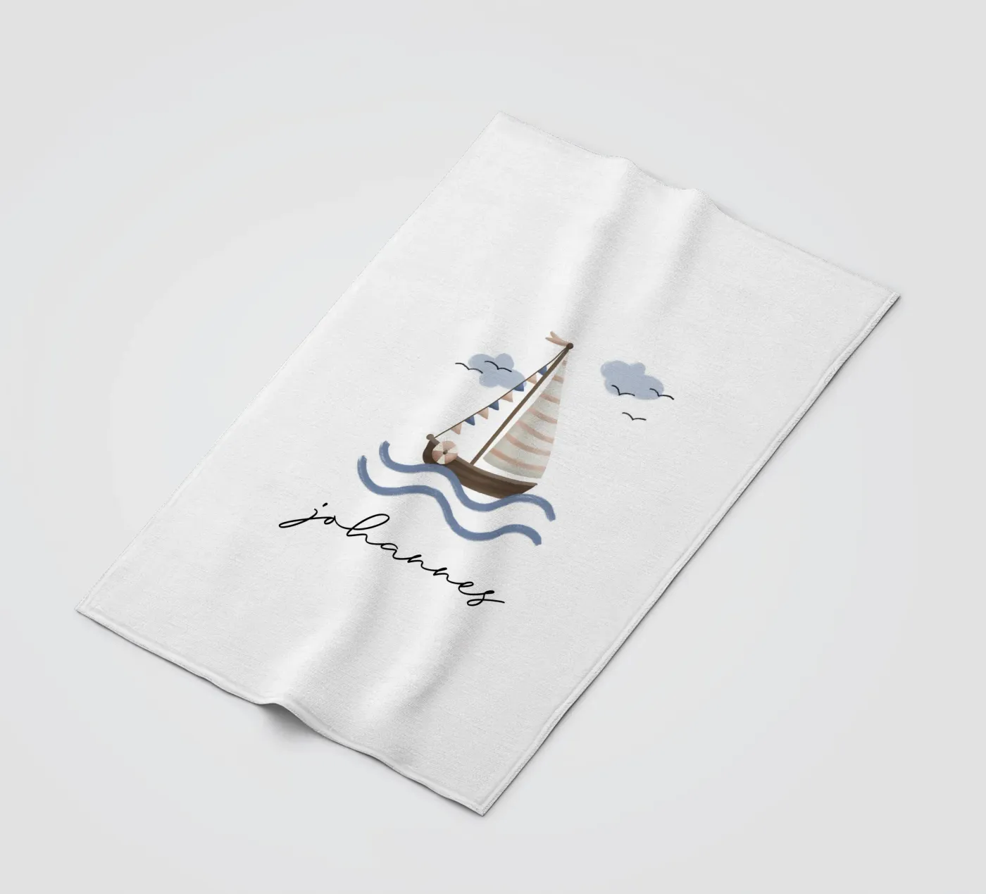 Sailboat Fleecedecke von we line studio - design