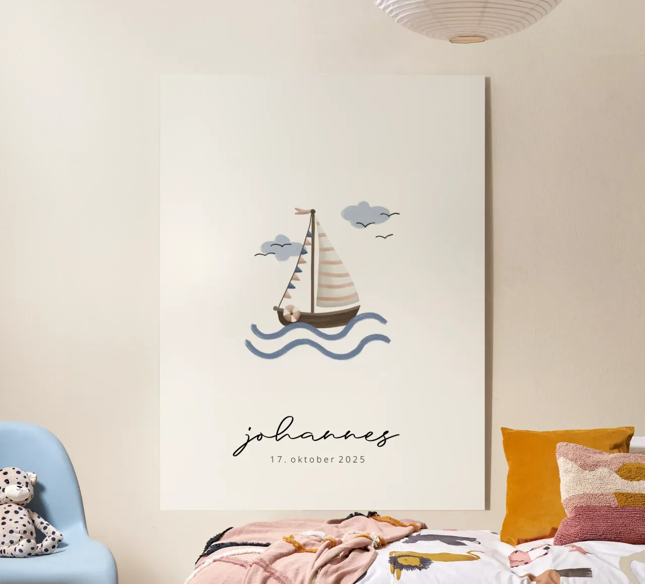 Sailboat acrylic glass by we line studio - design