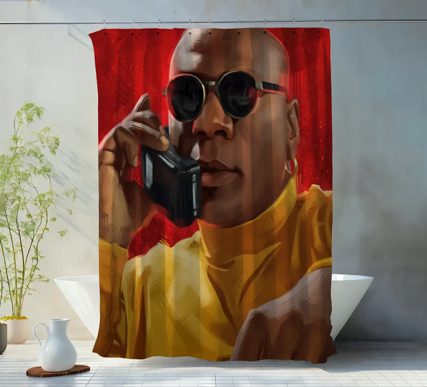 Marsellus Wallace Duschvorhang von nabakumov