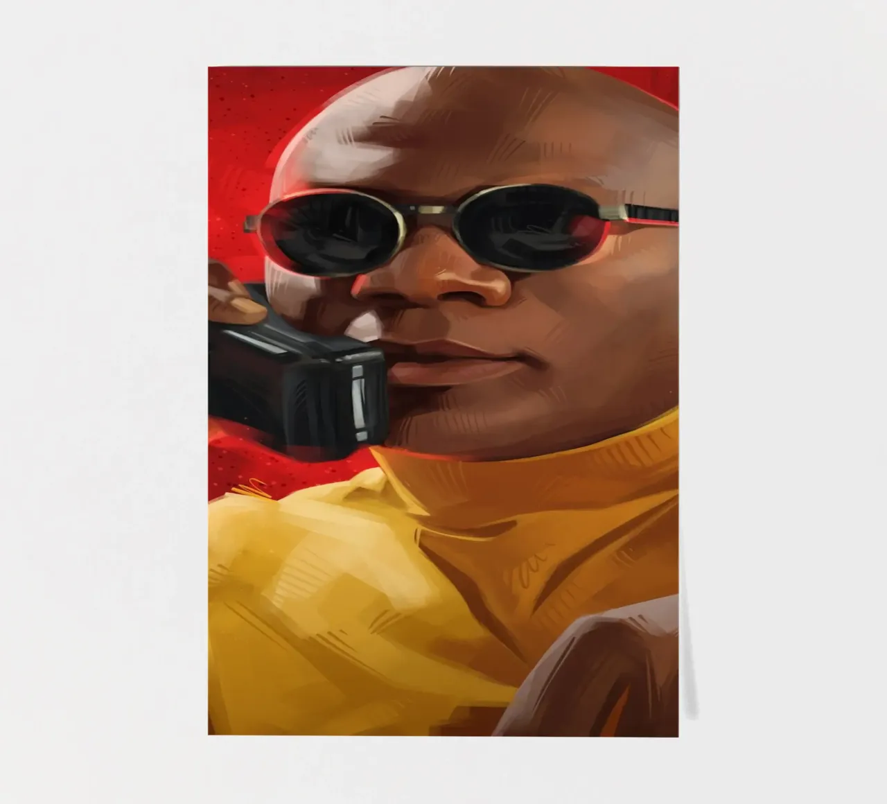 Marsellus Wallace sticker sheet by nabakumov