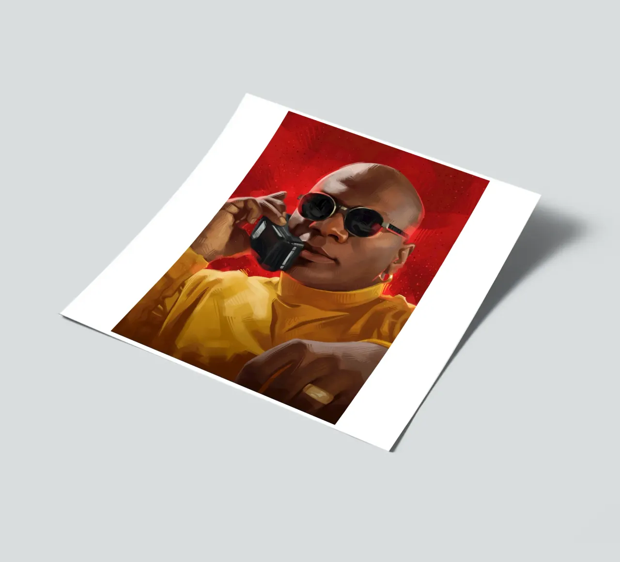 Marsellus Wallace sticker sheet by nabakumov