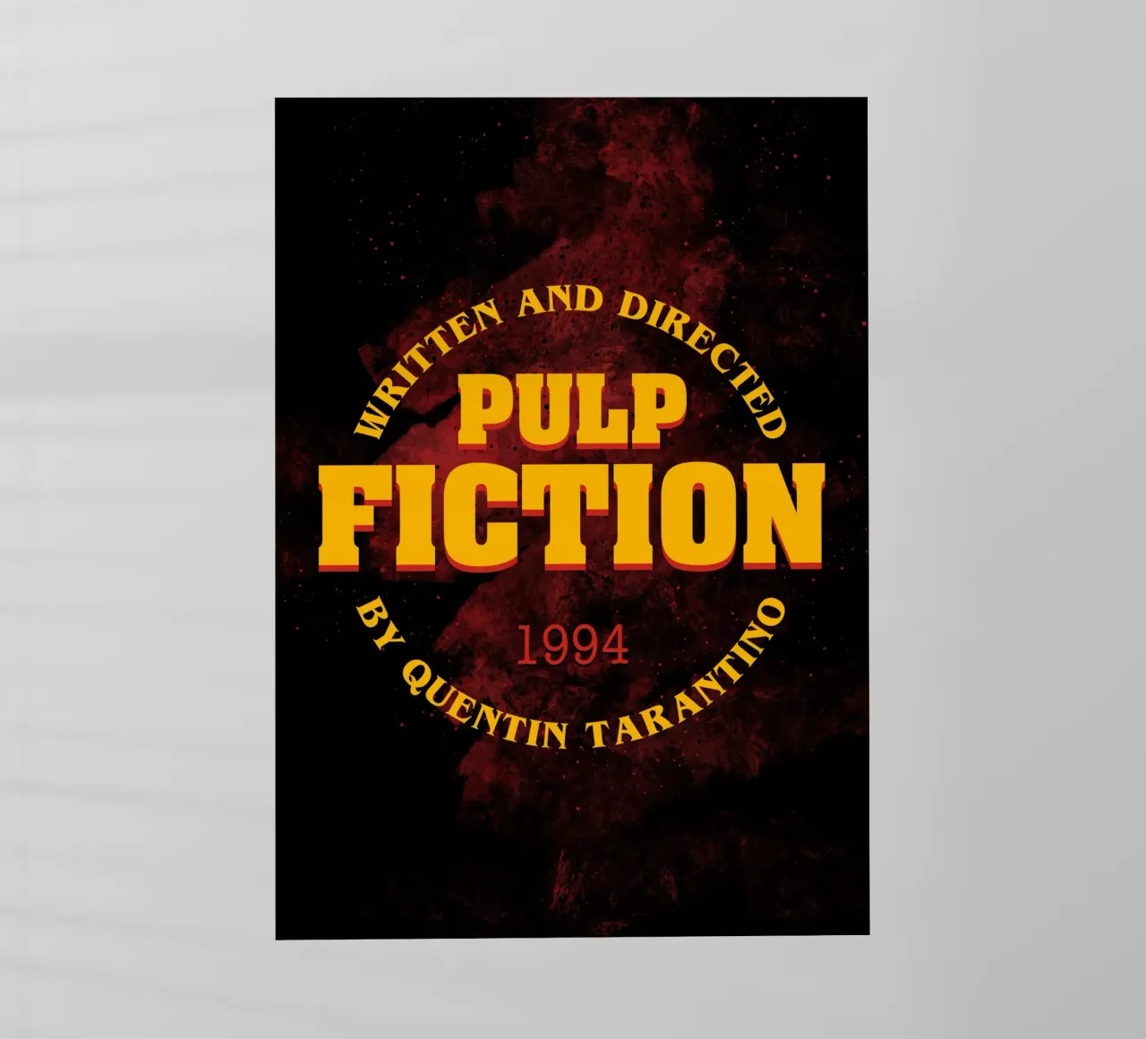Pulp Fiction Logo pellicola backlit da nabakumov