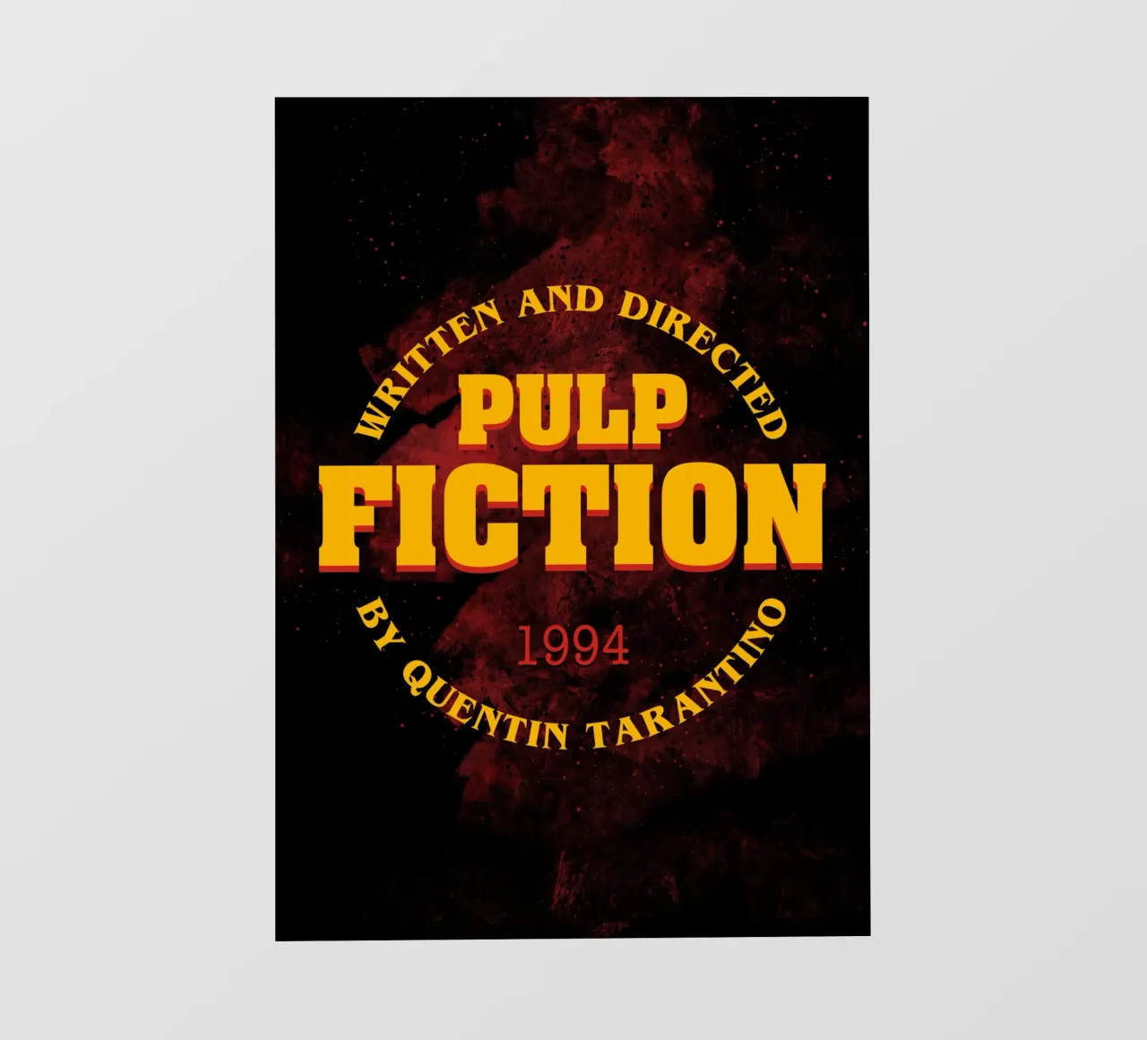 Pulp Fiction Logo pellicola backlit da nabakumov