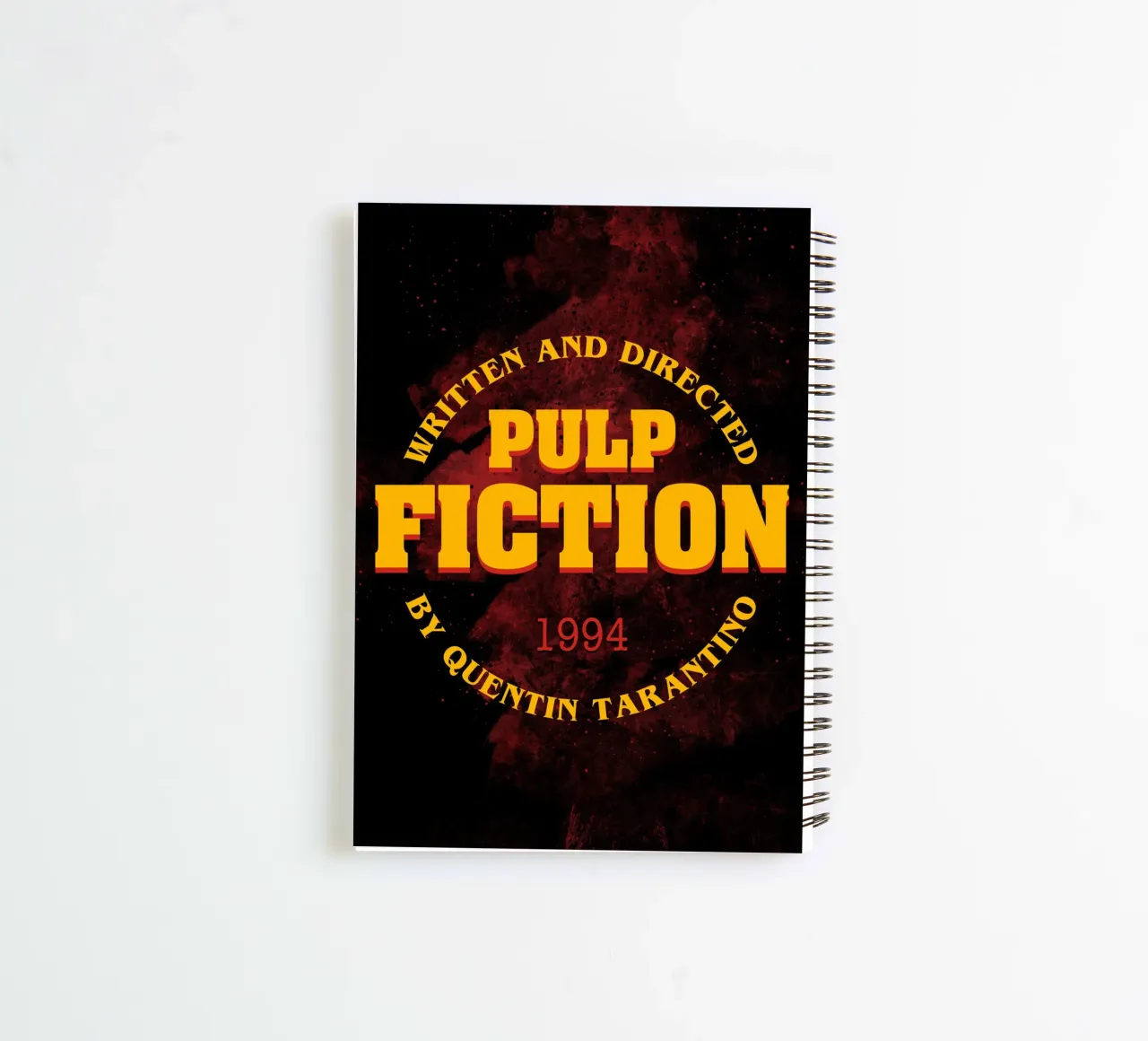 Pulp Fiction Logo spiral notebook by nabakumov