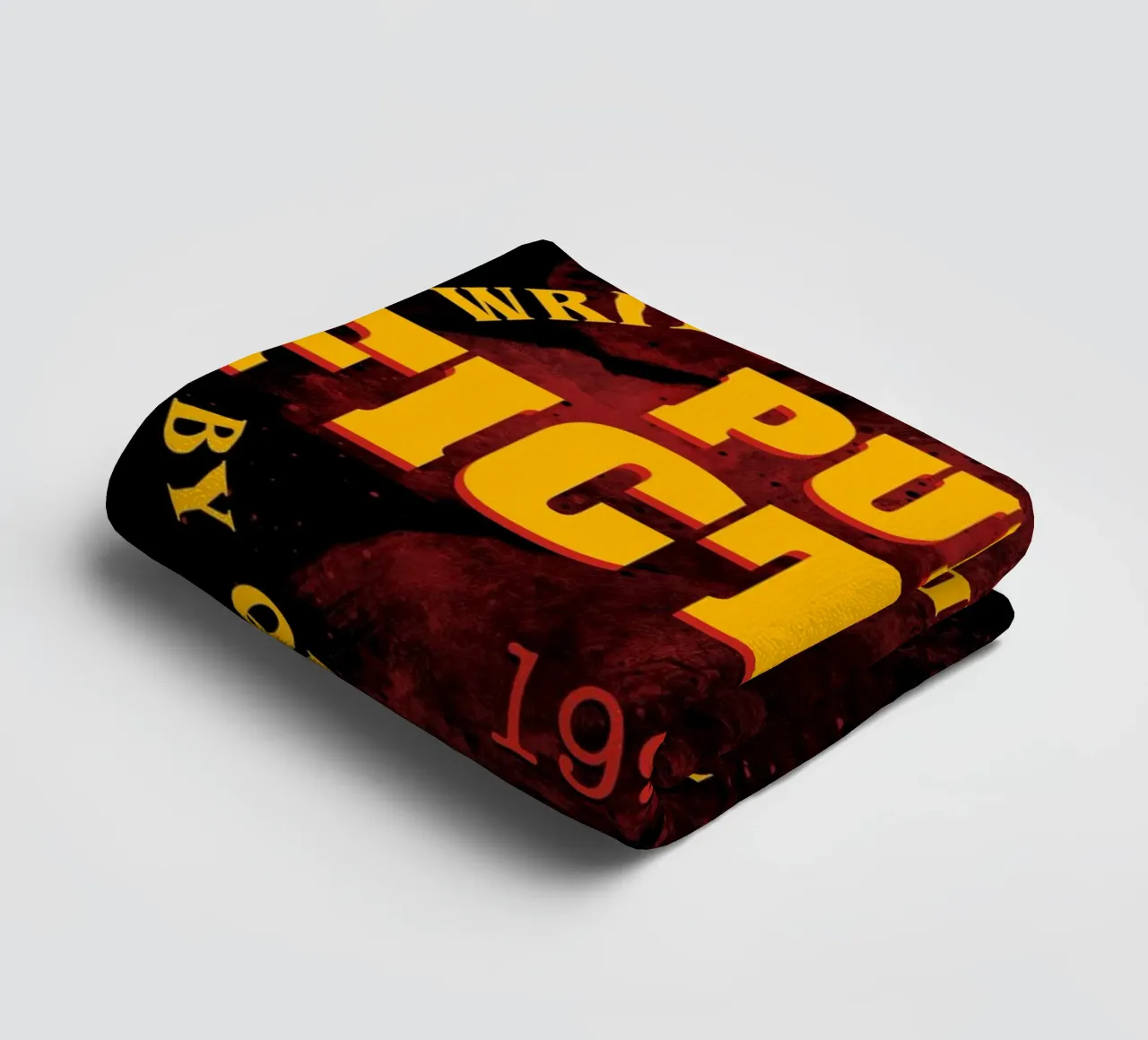 Pulp Fiction Logo asciugamano da bagno da nabakumov