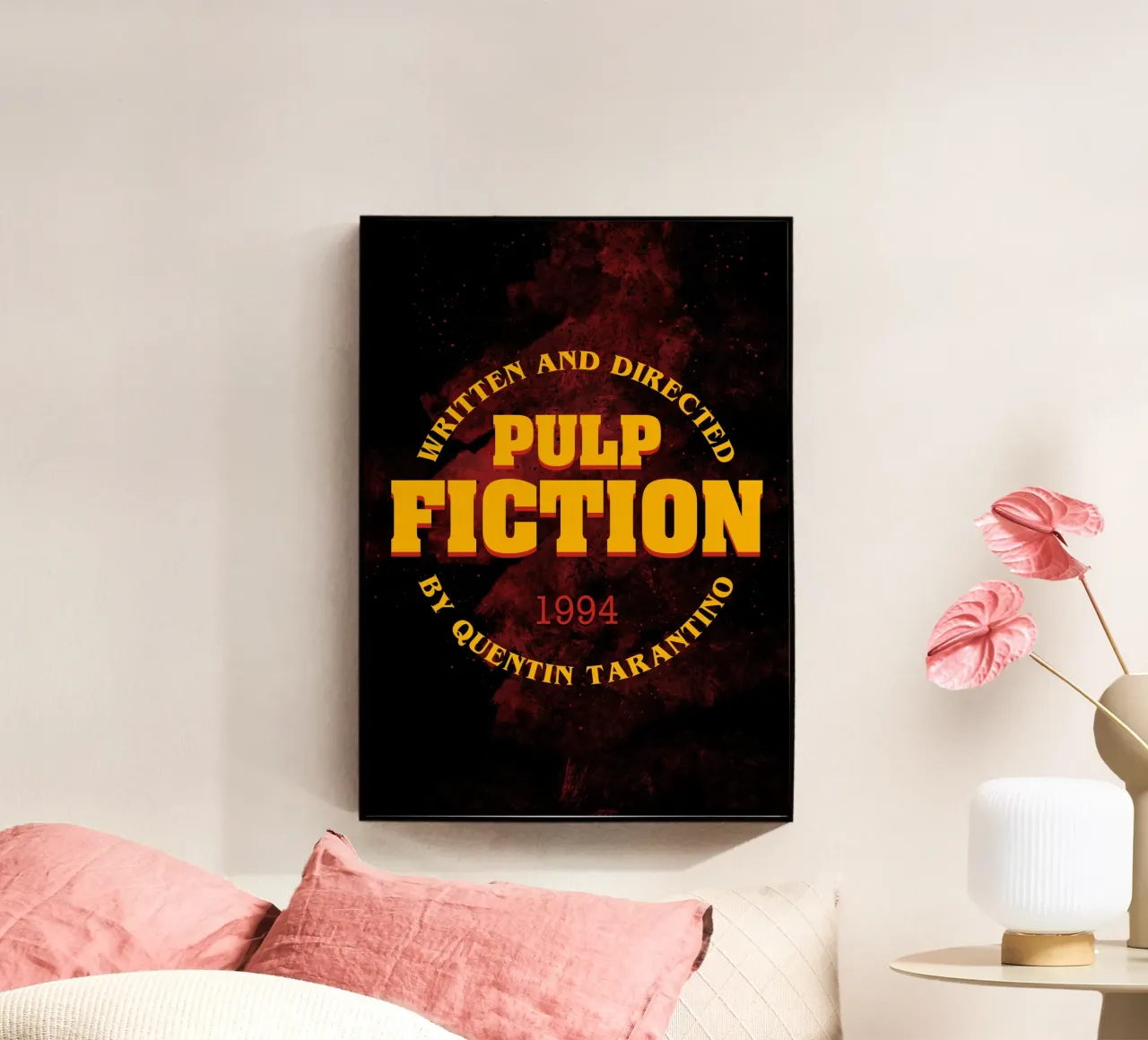 Pulp Fiction Logo plexiglass da nabakumov