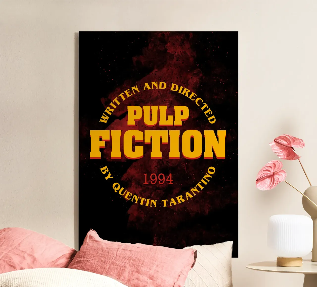 Pulp Fiction Logo acrylic glass by nabakumov