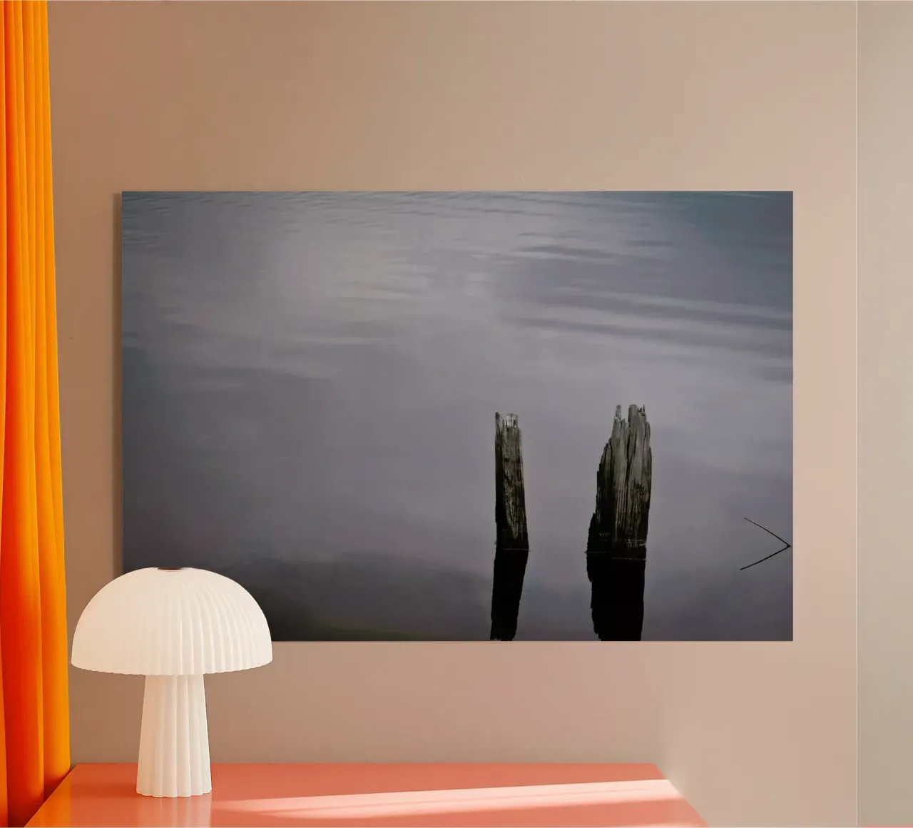 Mississippi Stillness acrylic glass by Marc Gruninger
