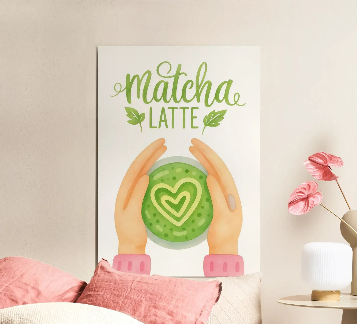 Matcha latte poster da Funkydays