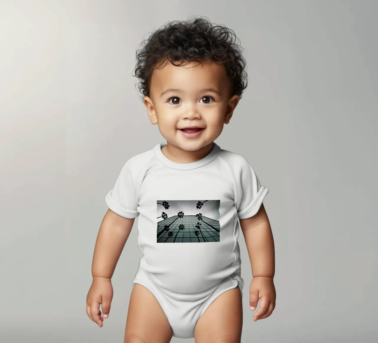 Reflections Kurzarm Babybody von Marc Gruninger