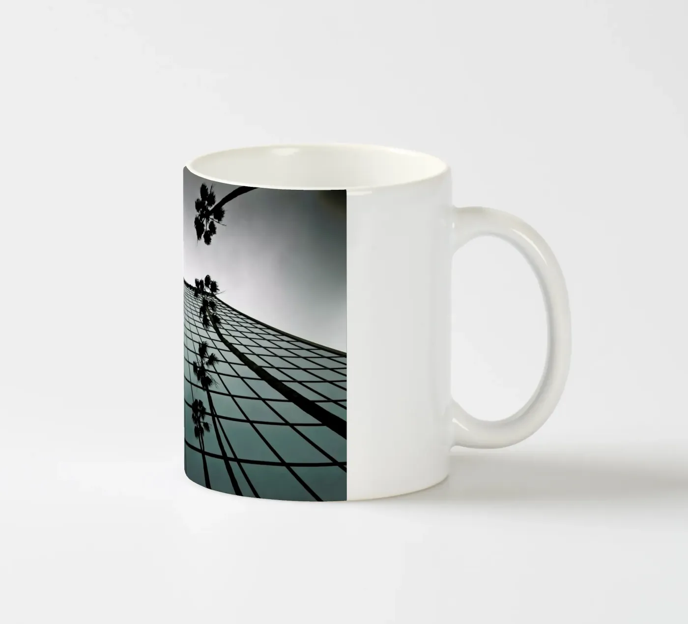 Reflections ceramic mug by Marc Gruninger