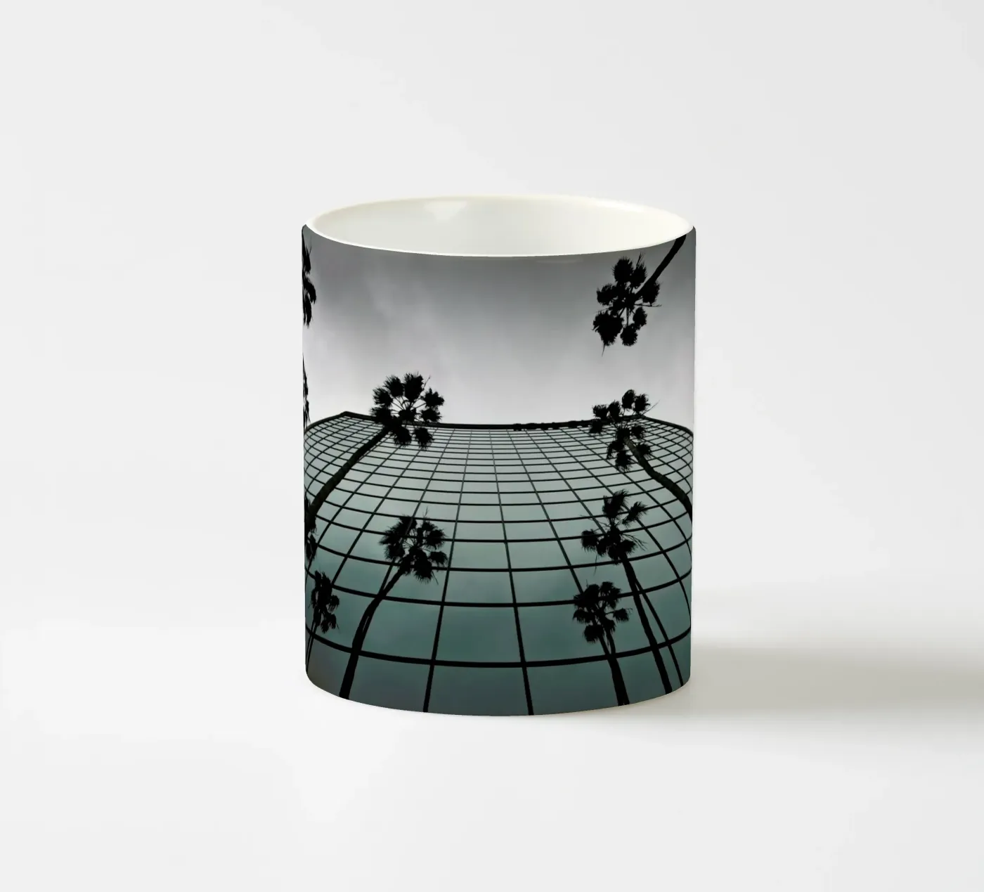 Reflections ceramic mug by Marc Gruninger