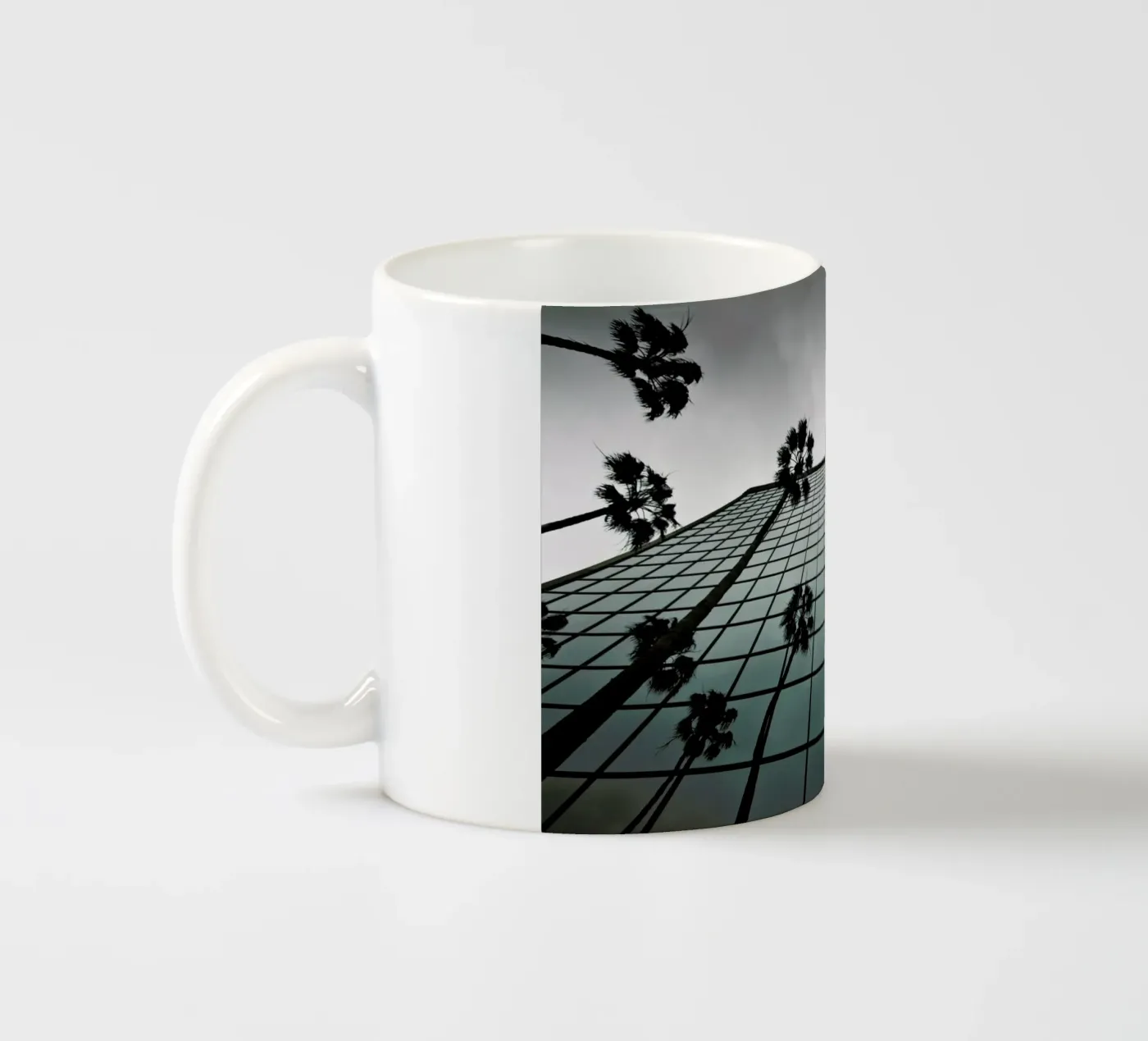Reflections ceramic mug by Marc Gruninger