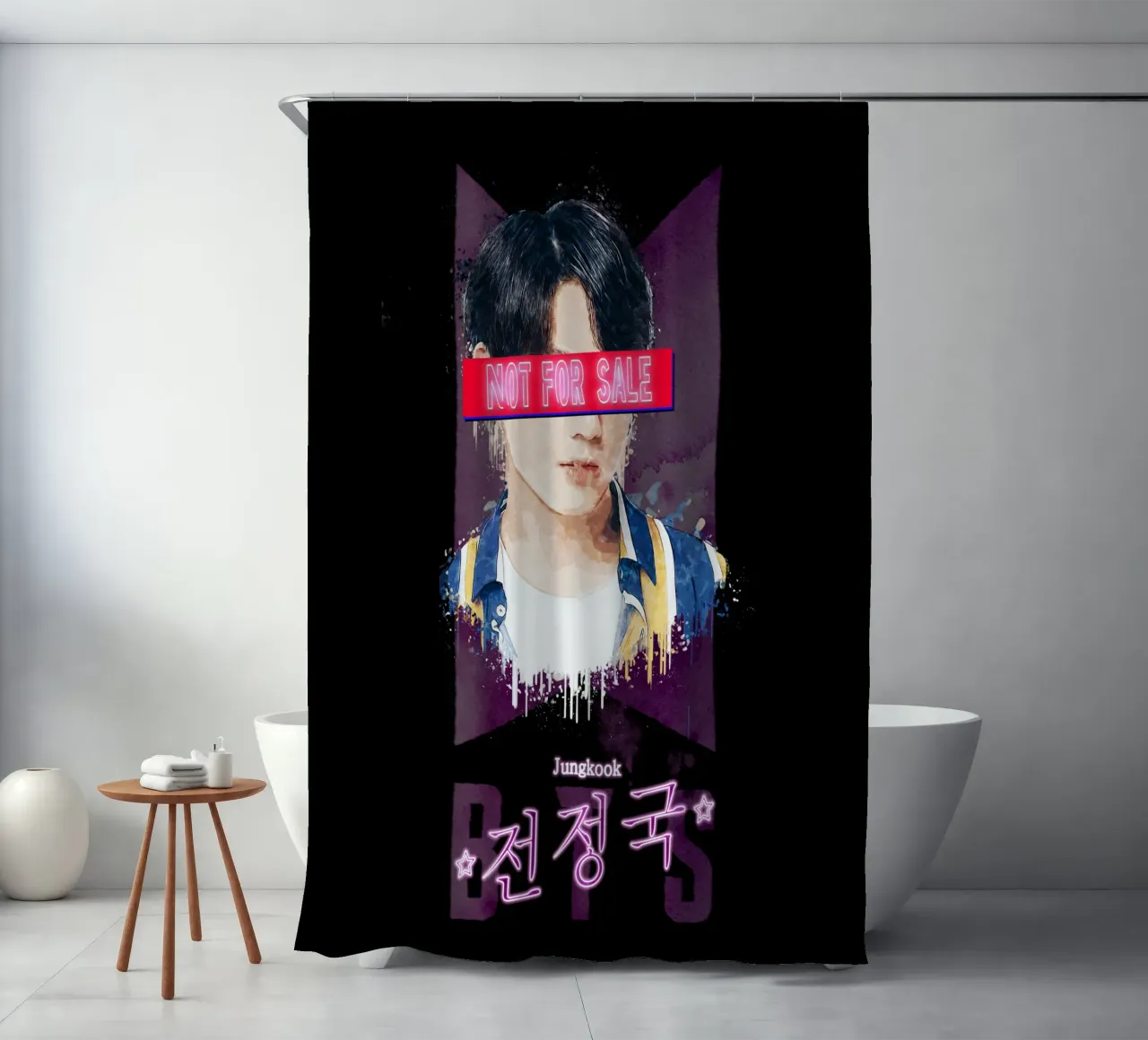 Jeon Jung-kook Non in vendita tenda da doccia da Gunawan Rb