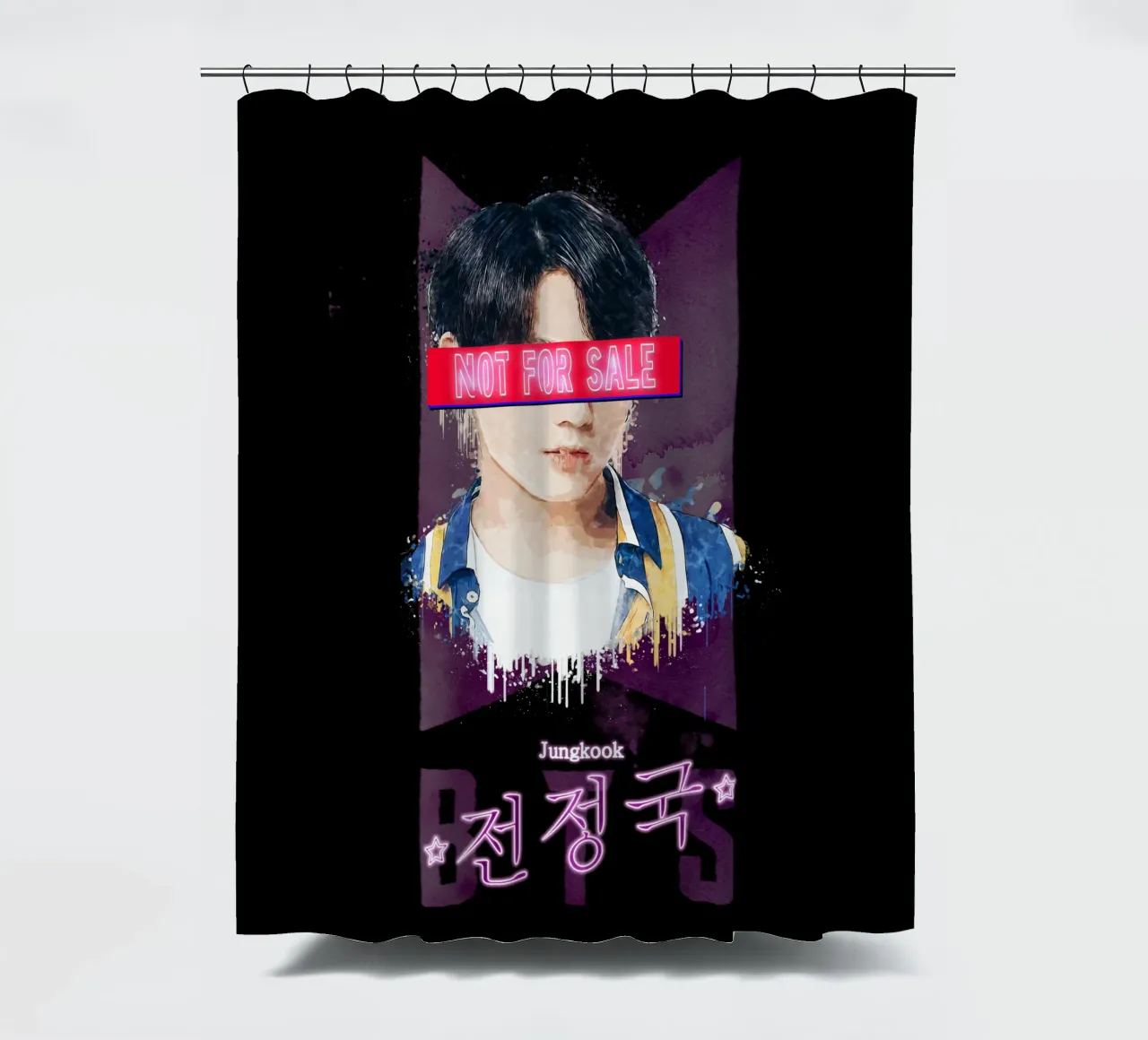 Jeon Jung-kook Non in vendita tenda da doccia da Gunawan Rb