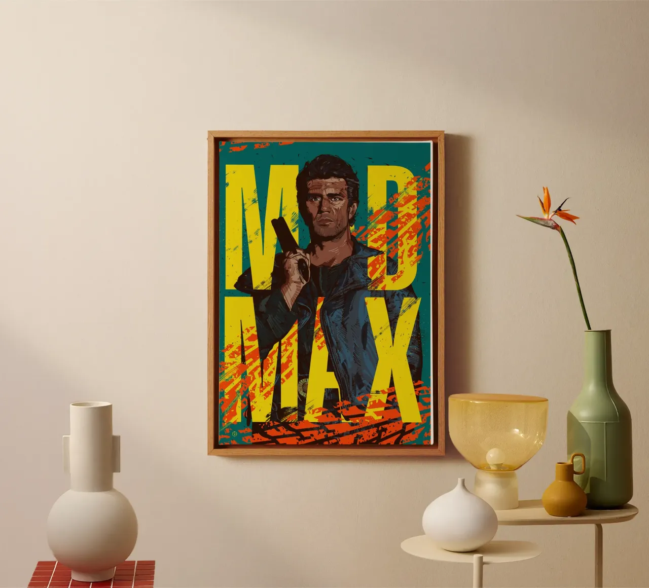 Mad Max tela con Cornice a cassetta da nabakumov