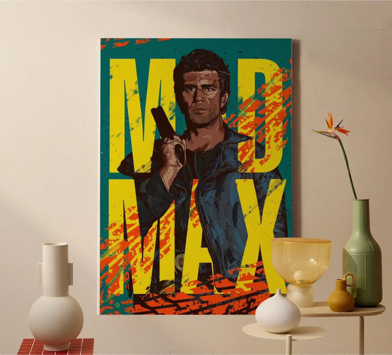 Mad Max tela con Cornice a cassetta da nabakumov