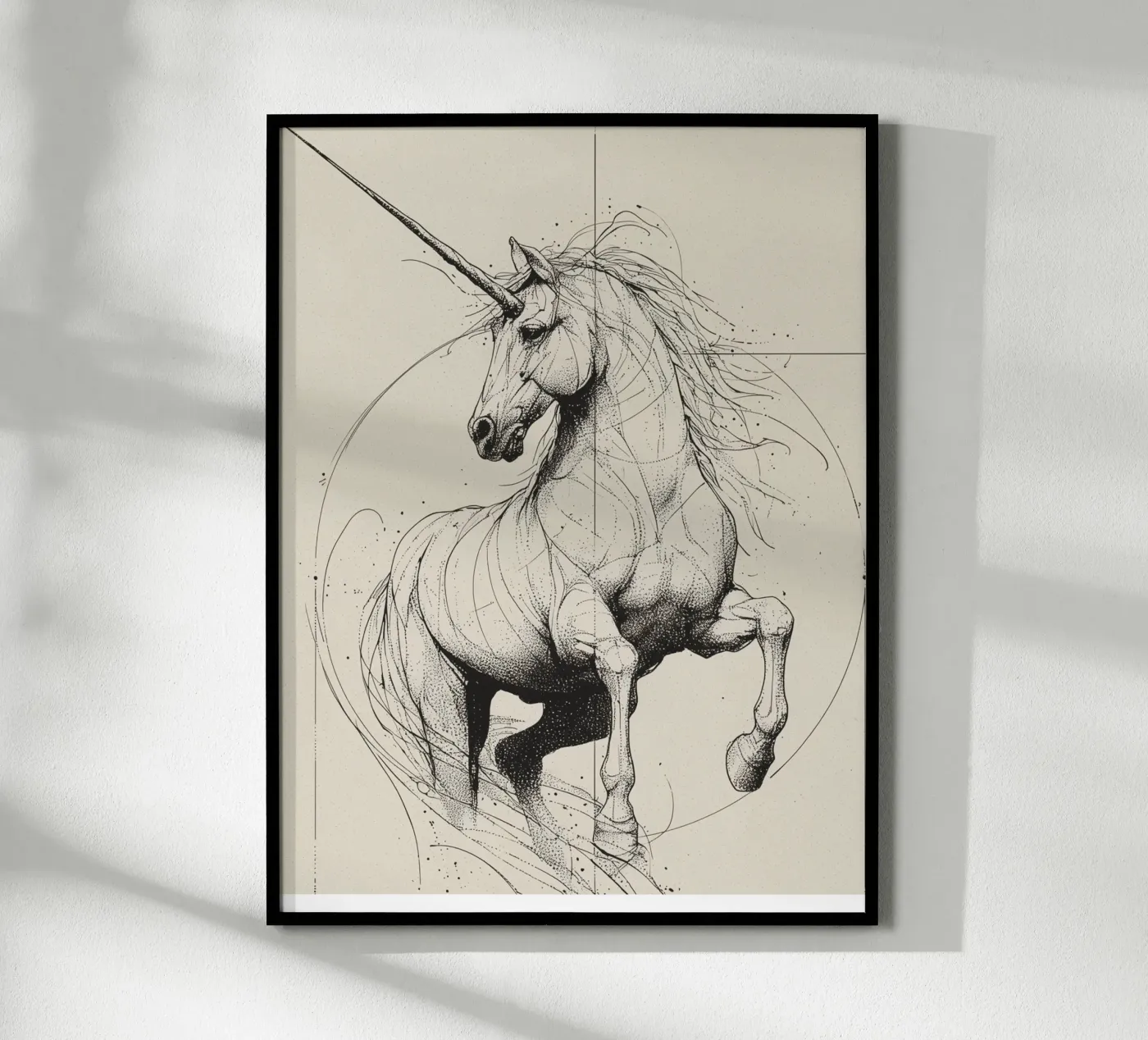 Unicorn poster by Puschkinowa