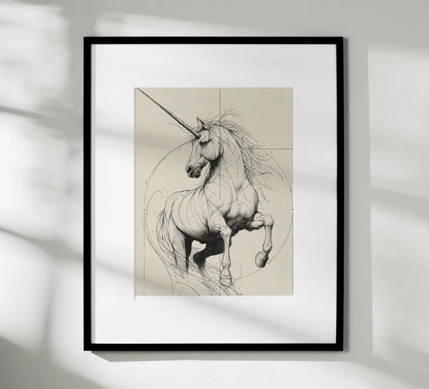 Unicorn poster by Puschkinowa