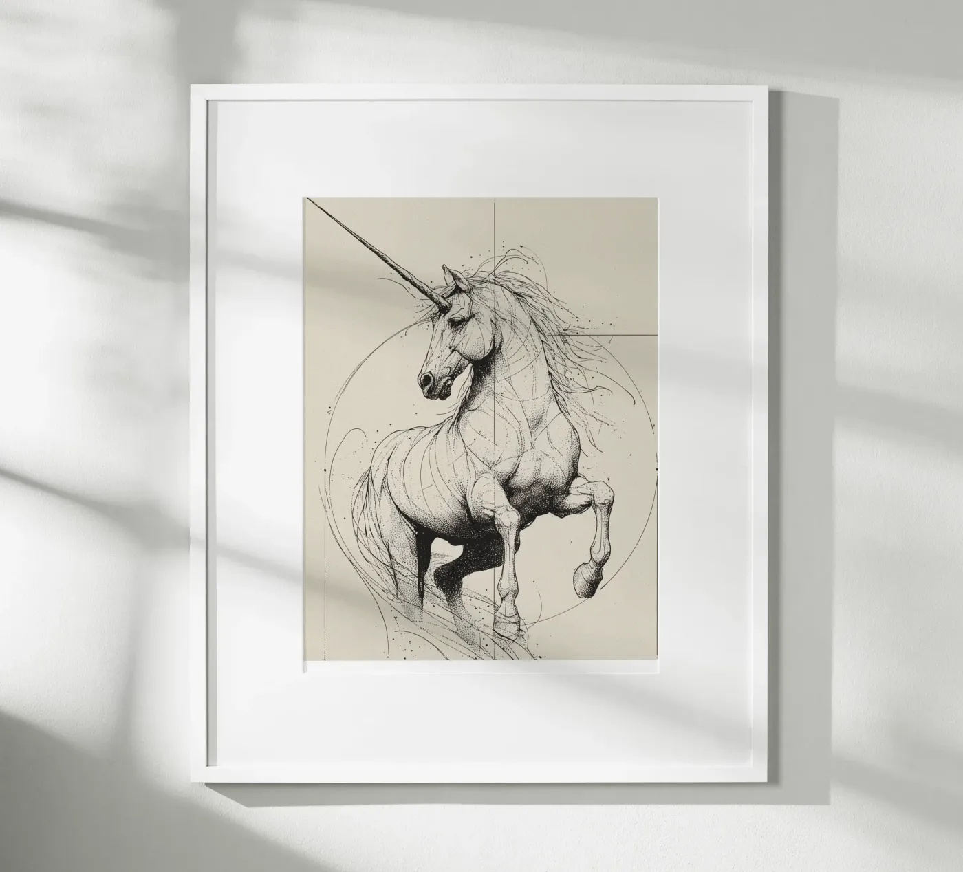 Unicorn poster by Puschkinowa