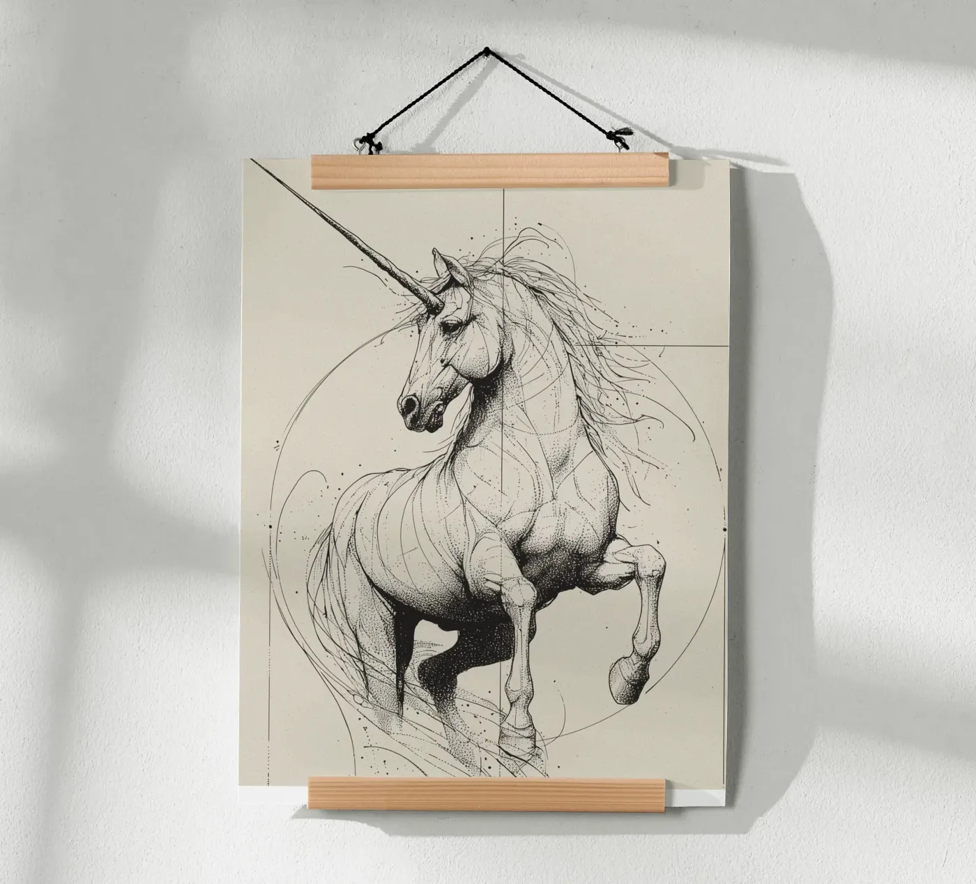 Unicorn poster by Puschkinowa