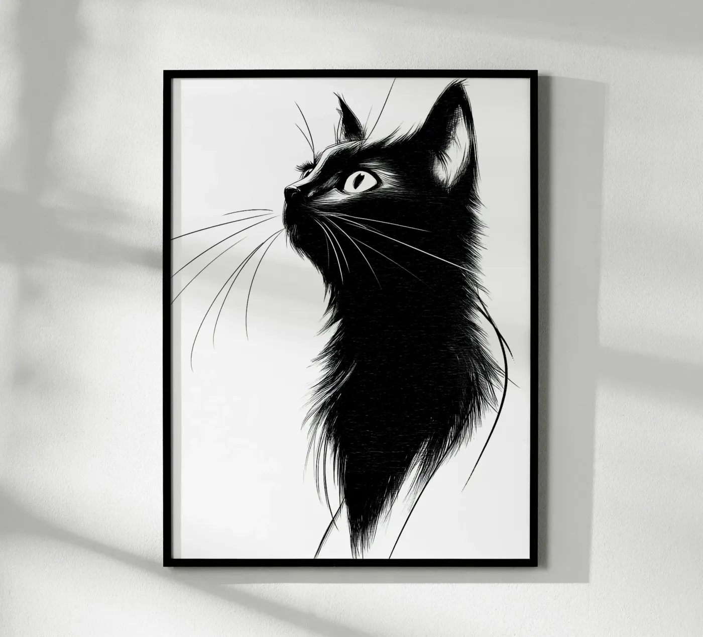Gatto nero poster da Puschkinowa