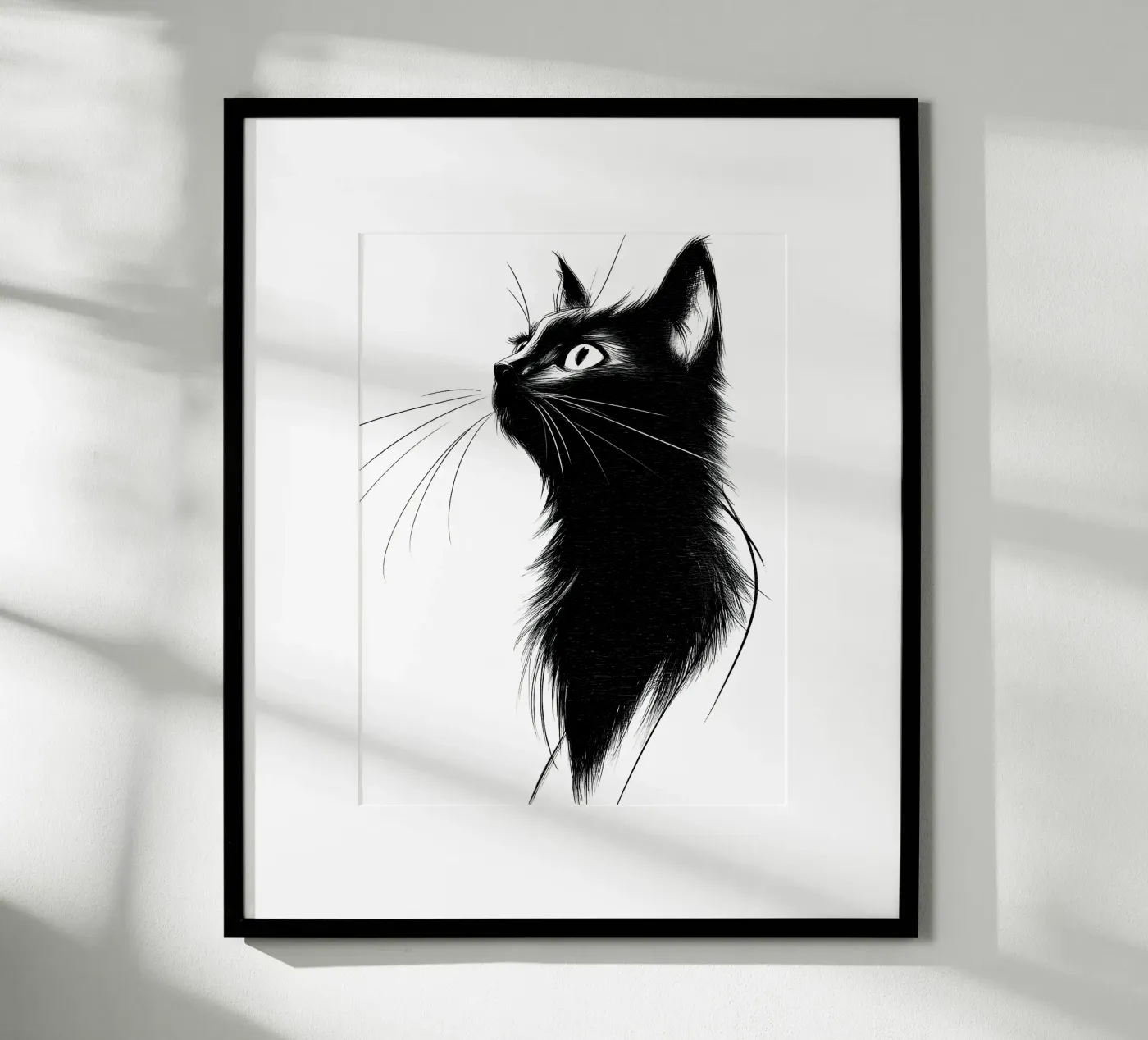 Gatto nero poster da Puschkinowa
