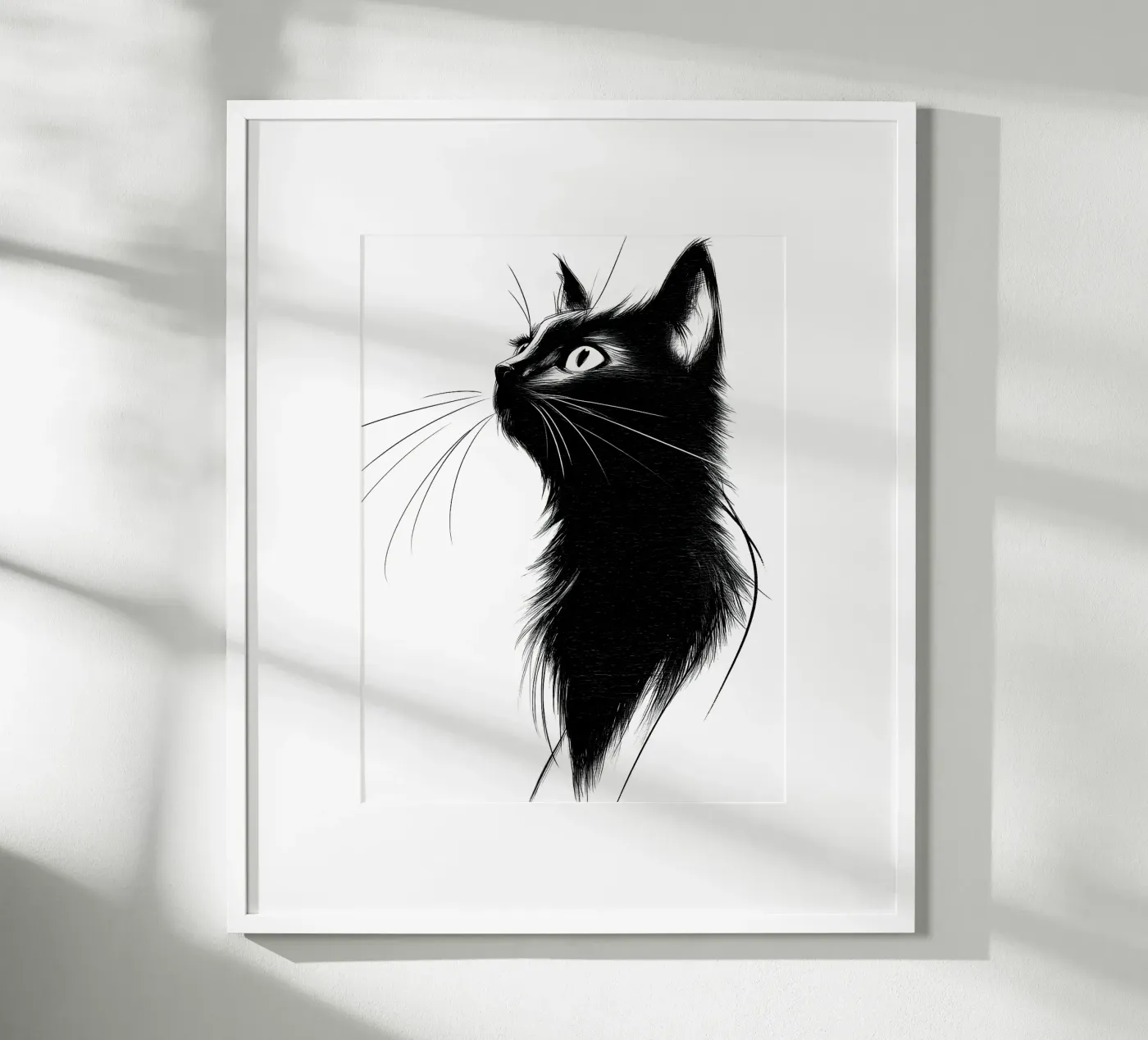 Gatto nero poster da Puschkinowa